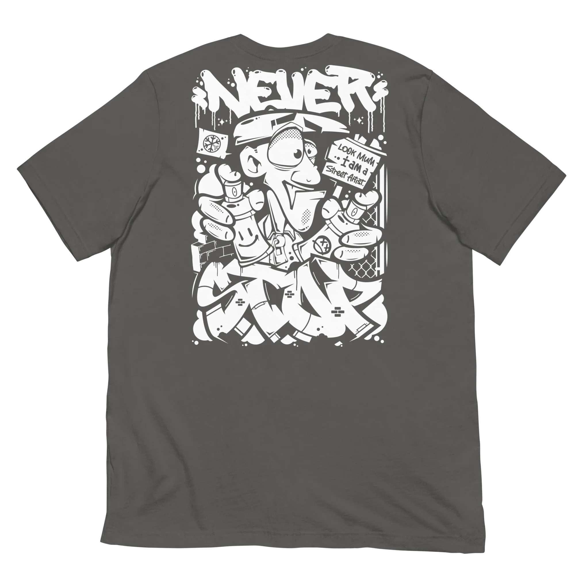 Never Stop Graffiti Character Tee - Image 30