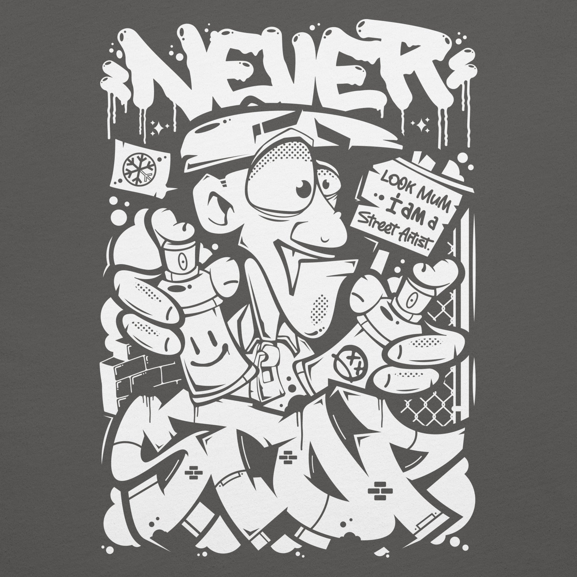 Never Stop Graffiti Character Tee - Image 31