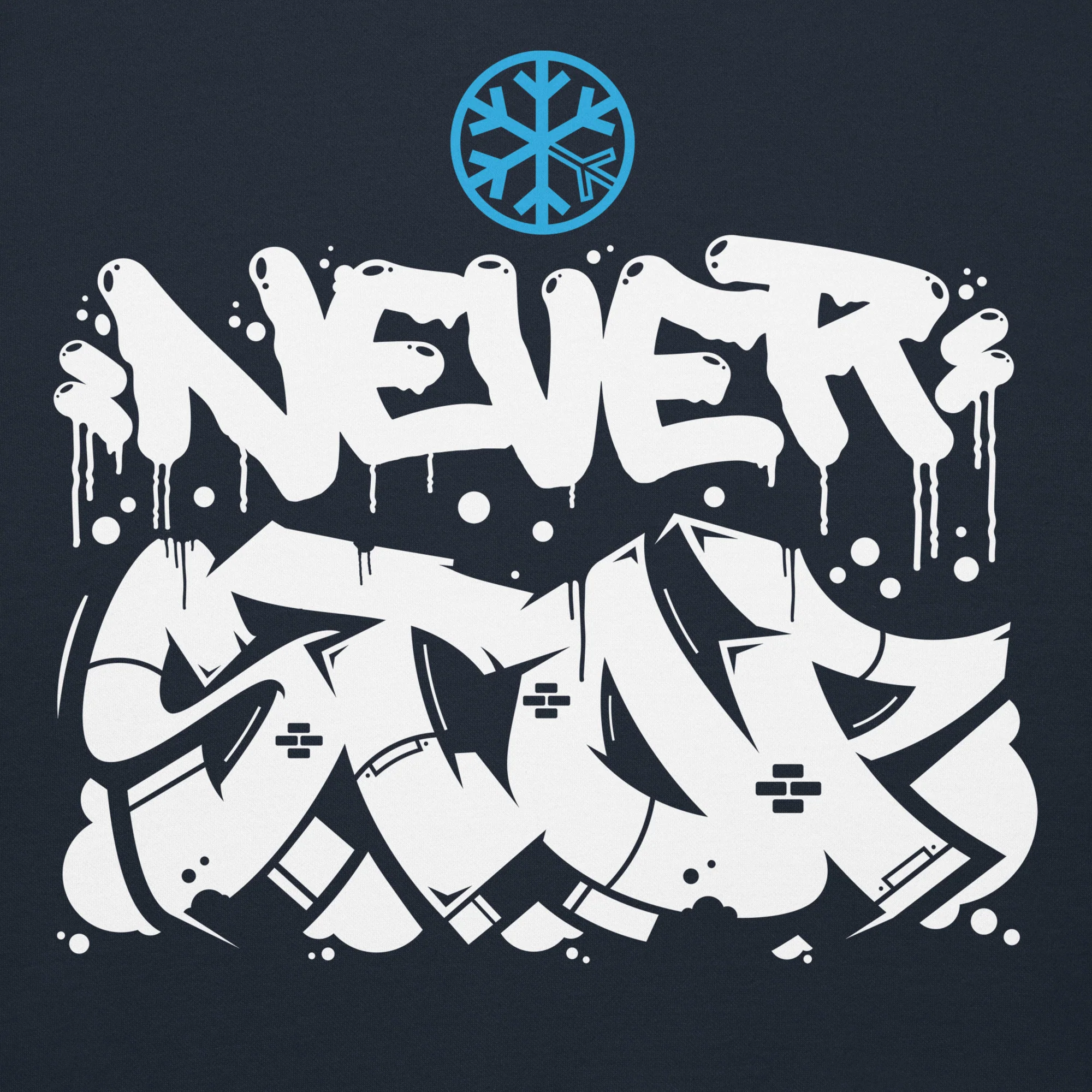 Never Stop Graffiti Piece Hoodie - Image 14