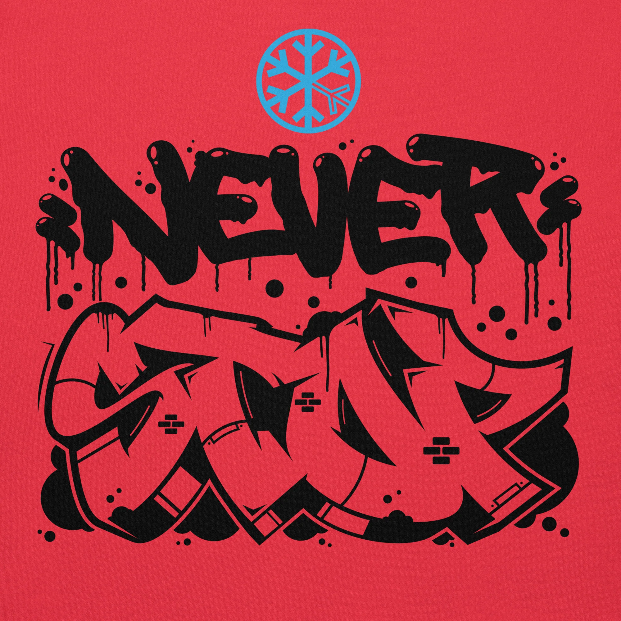 Never Stop Graffiti Piece Hoodie - Image 44