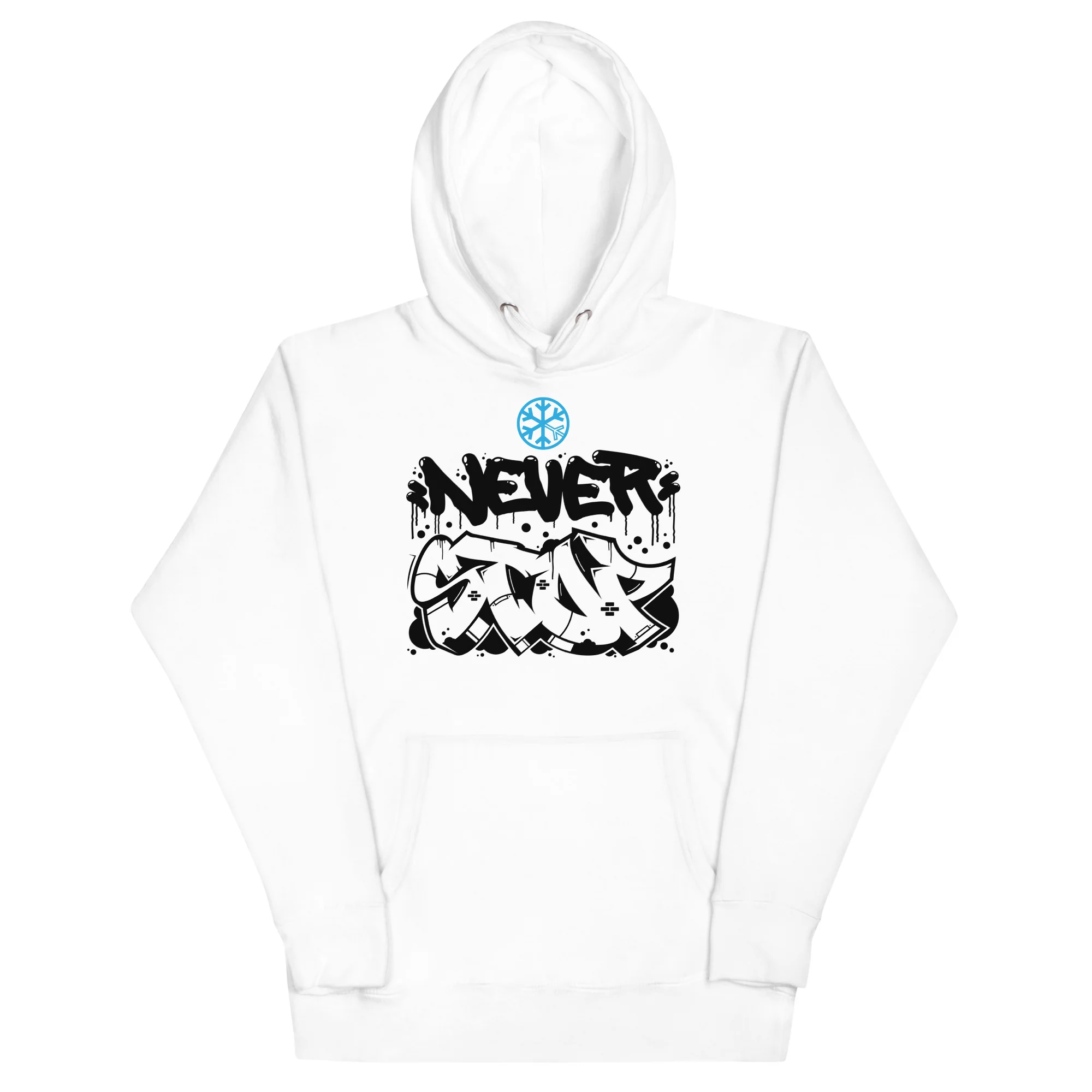 Never Stop Graffiti Piece Hoodie - Image 49
