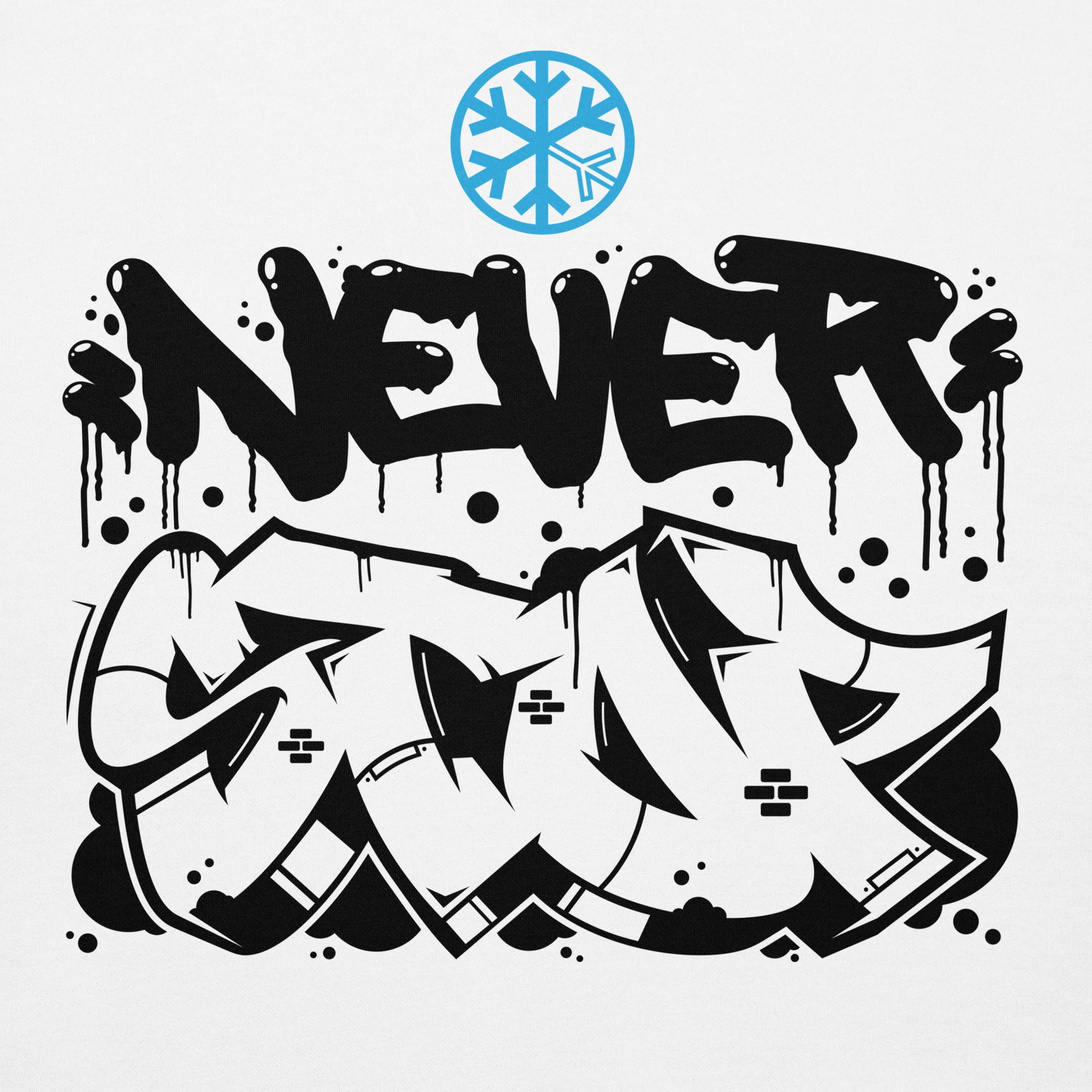 Never Stop Graffiti Piece Hoodie - Image 51