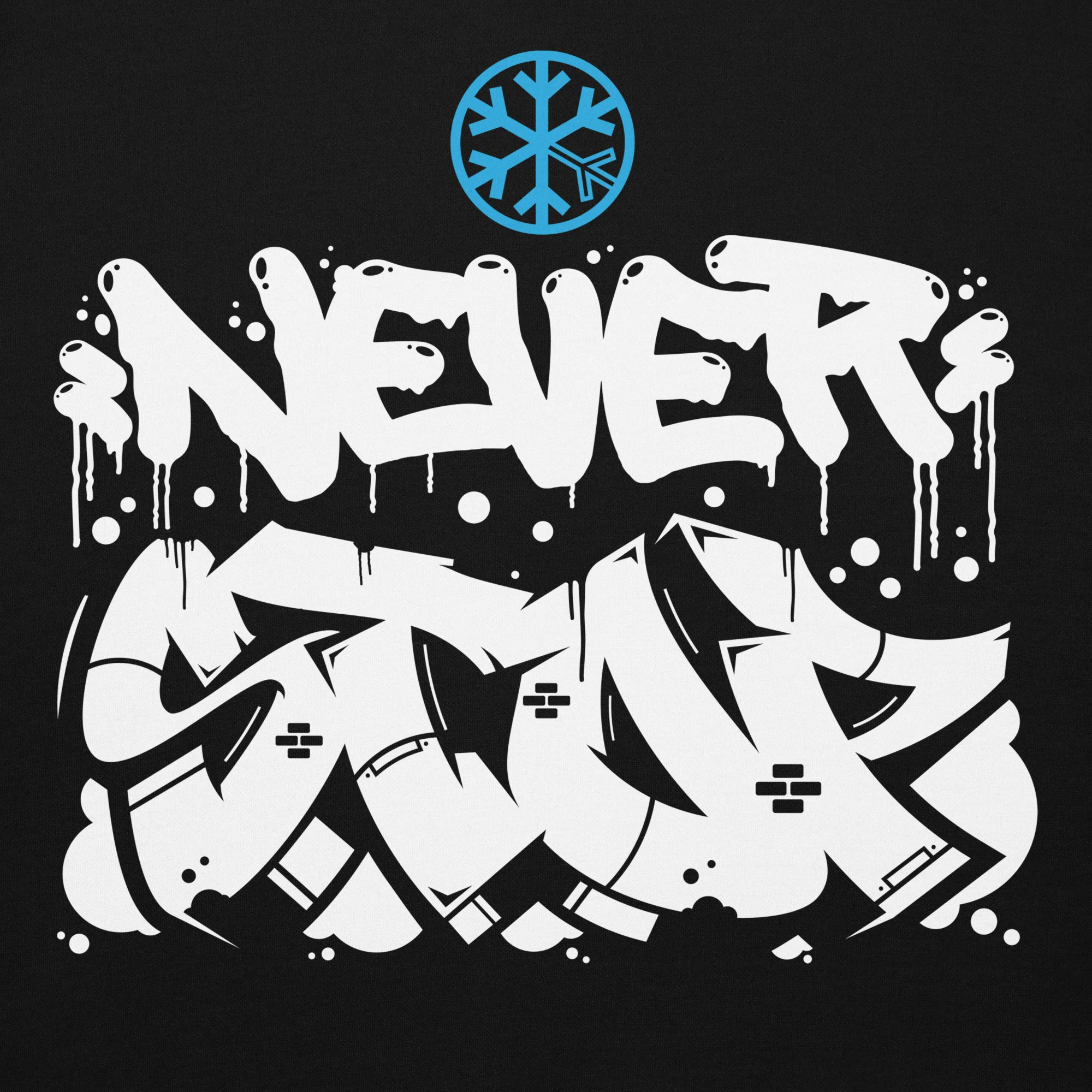 Never Stop Graffiti Piece Hoodie - Image 8