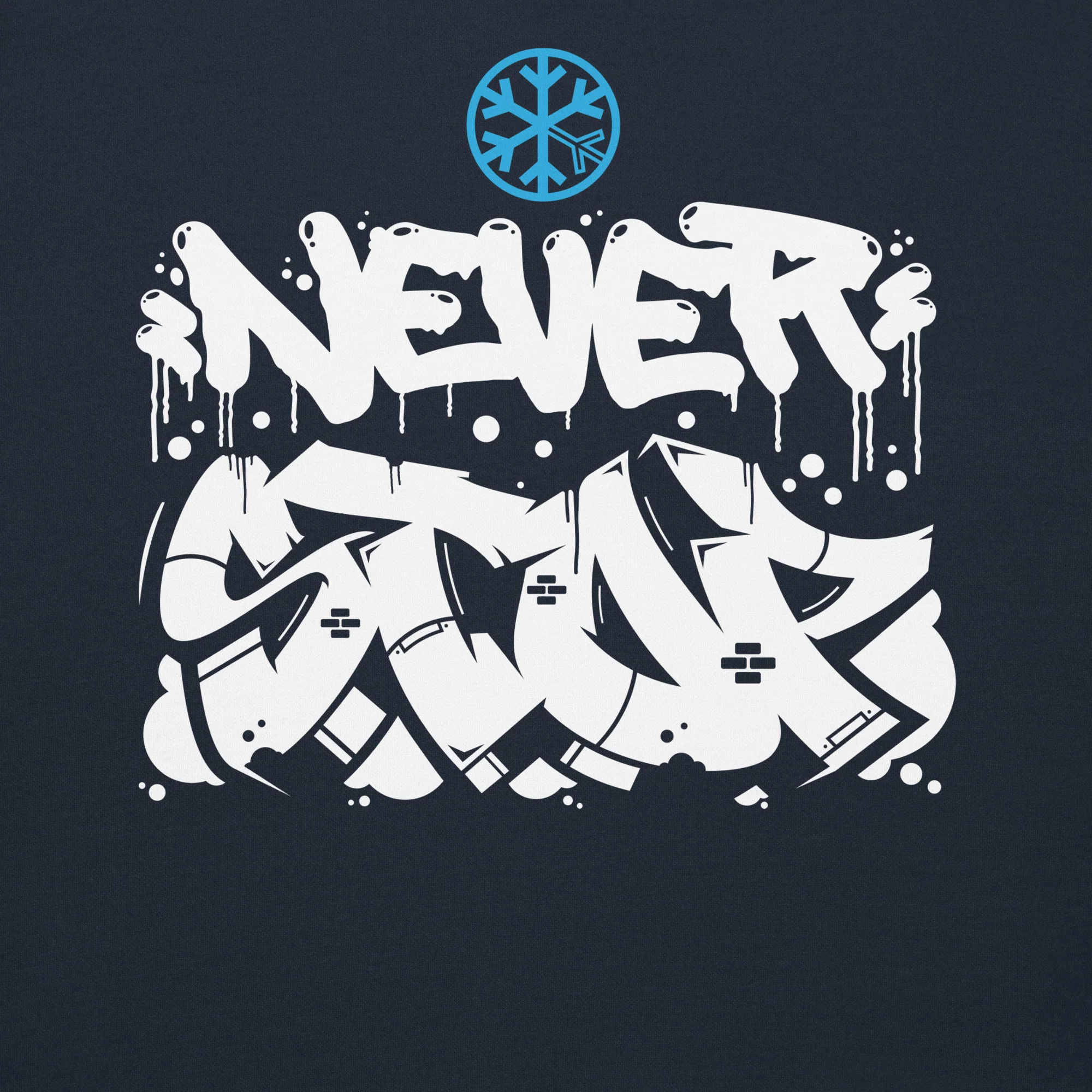 Never Stop Graffiti Piece Sweatshirt - Image 2