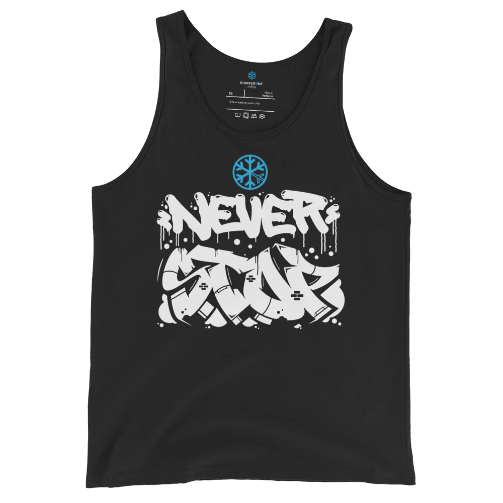 Never Stop Graffiti Piece Tank Top