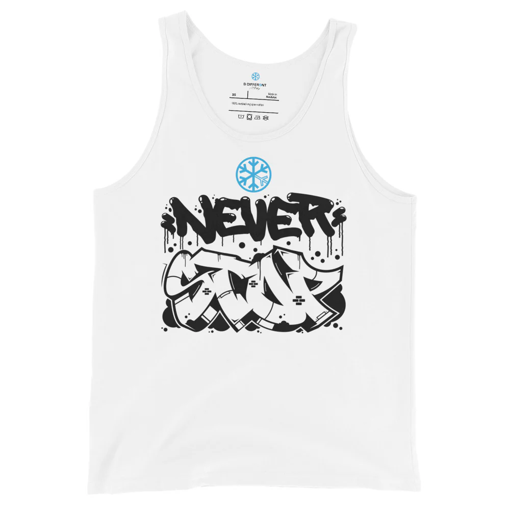 Never Stop Graffiti Piece Tank Top - Image 7