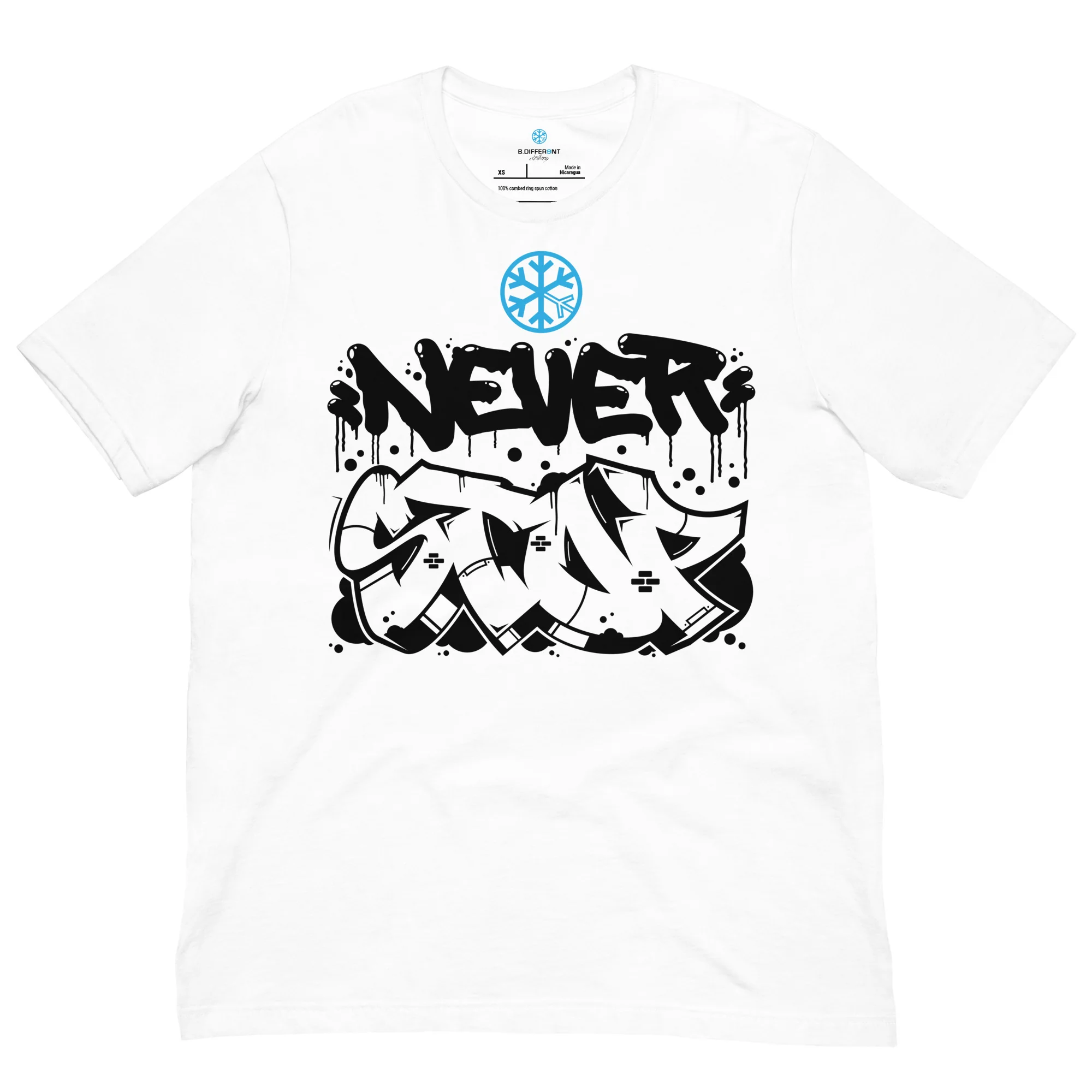Never Stop Graffiti Piece Tee
