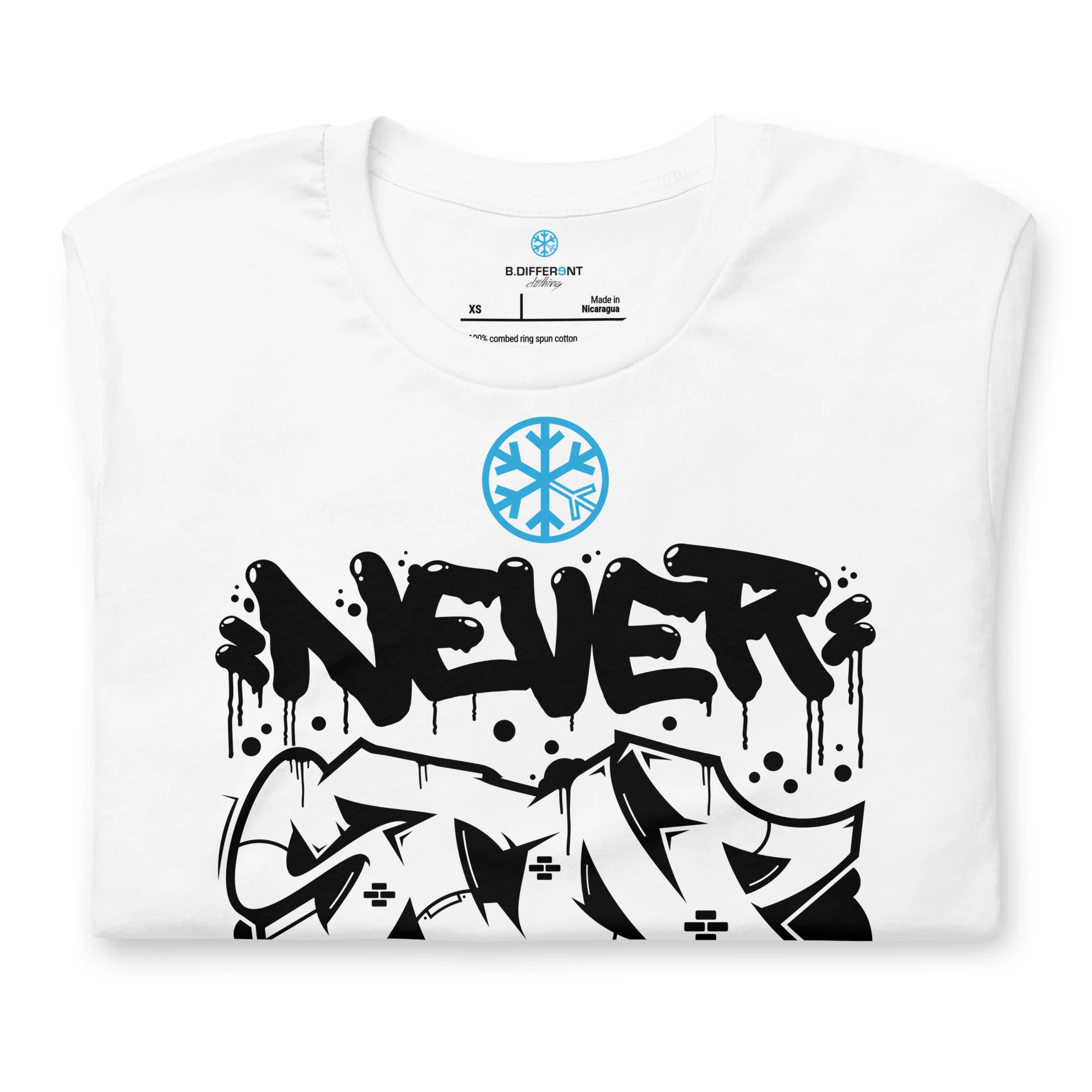 Never Stop Graffiti Piece Tee - Image 3