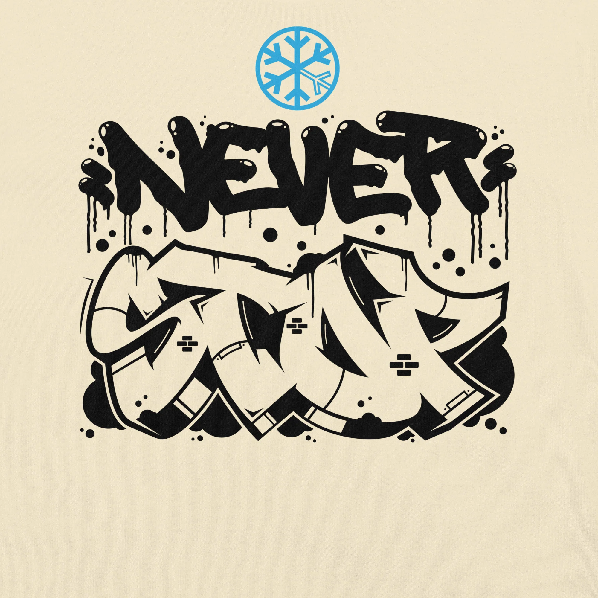 Never Stop Graffiti Piece Tee - Image 44