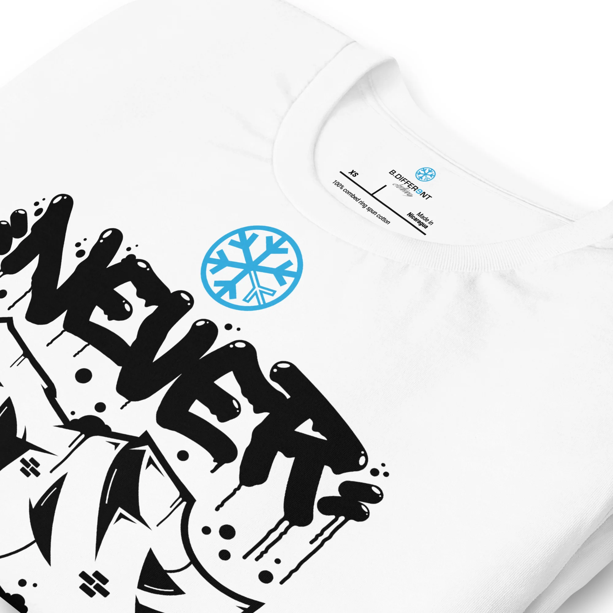 Never Stop Graffiti Piece Tee - Image 6