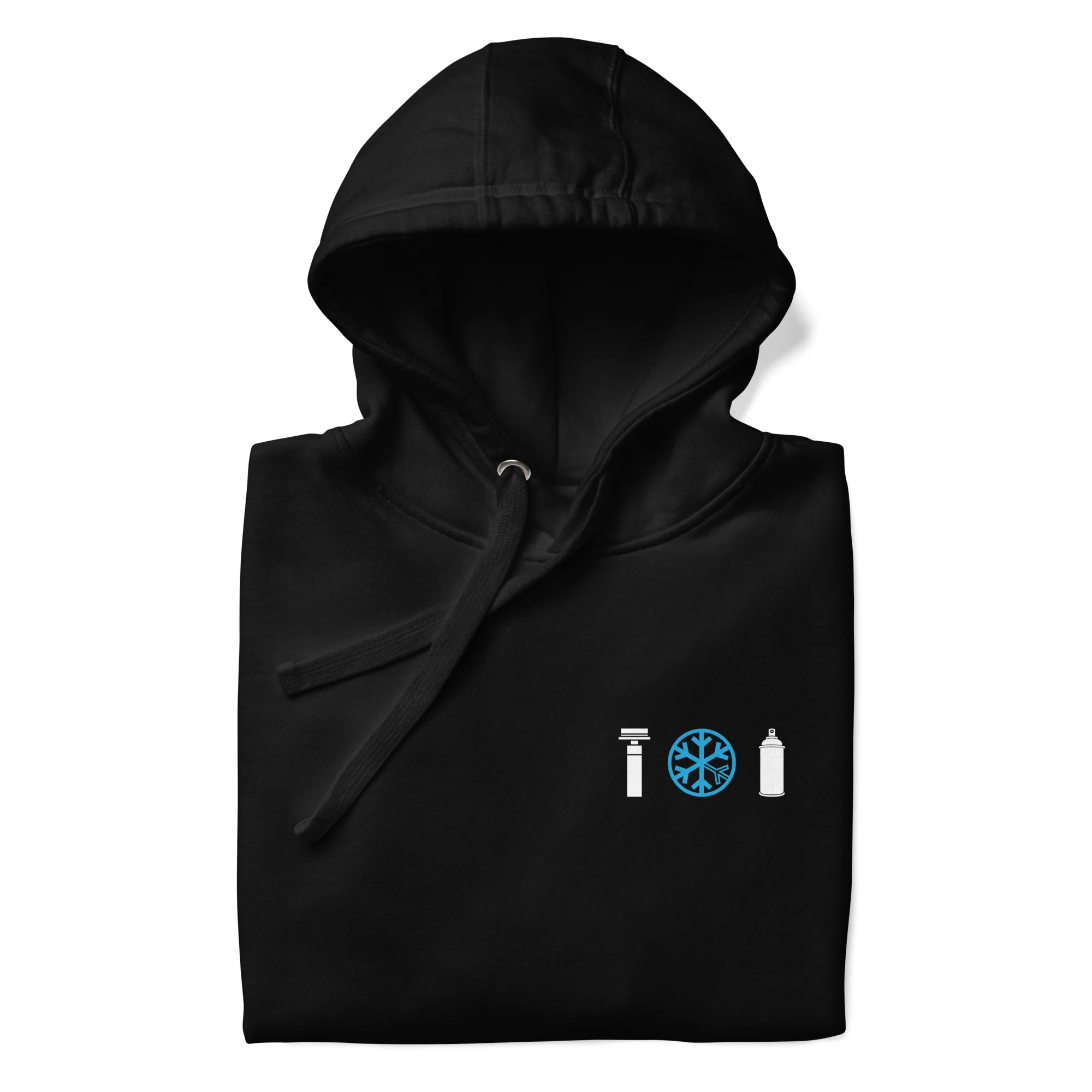 No Face No Case Graffiti Throwie Hoodie - Image 5
