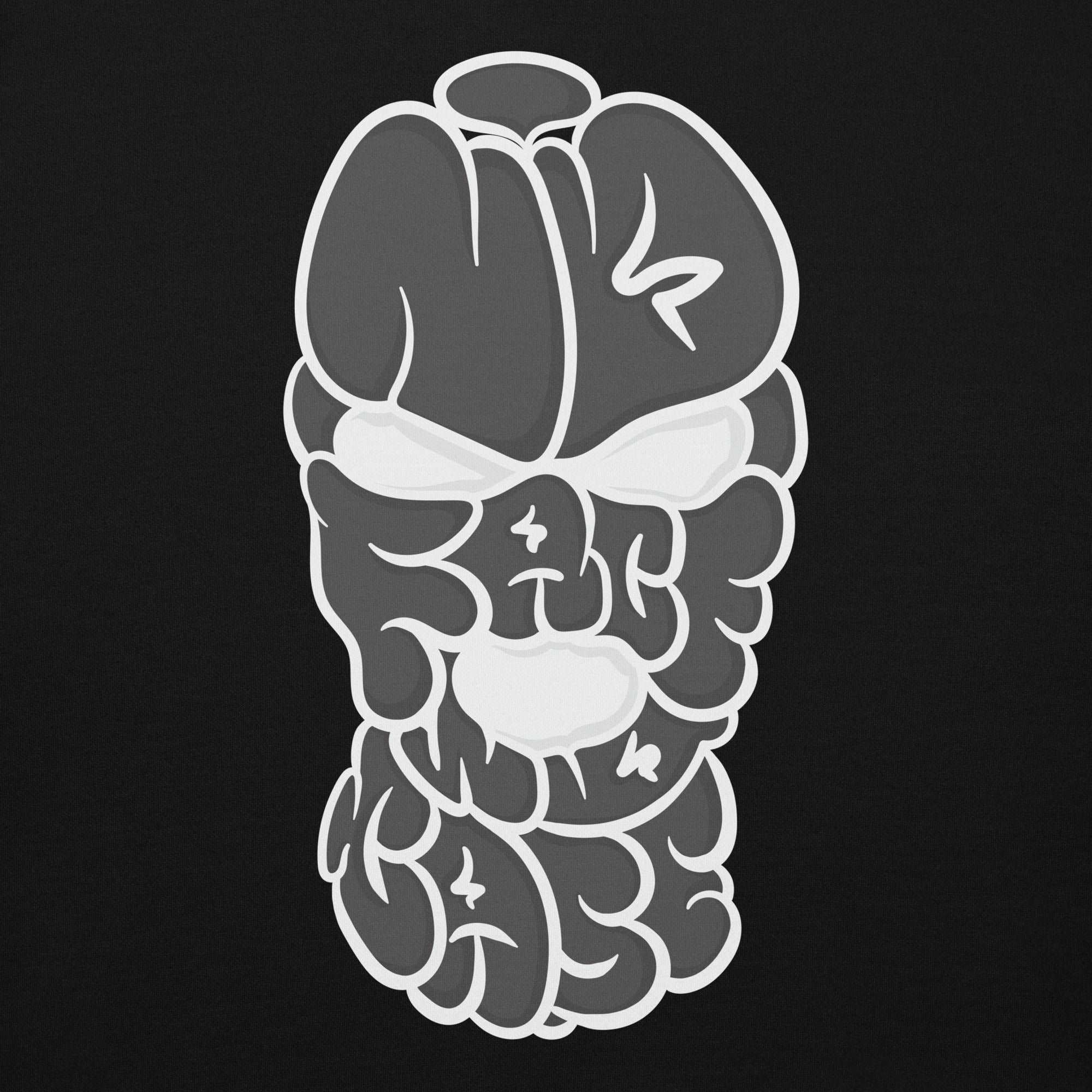 No Face No Case Graffiti Throwie Hoodie - Image 6