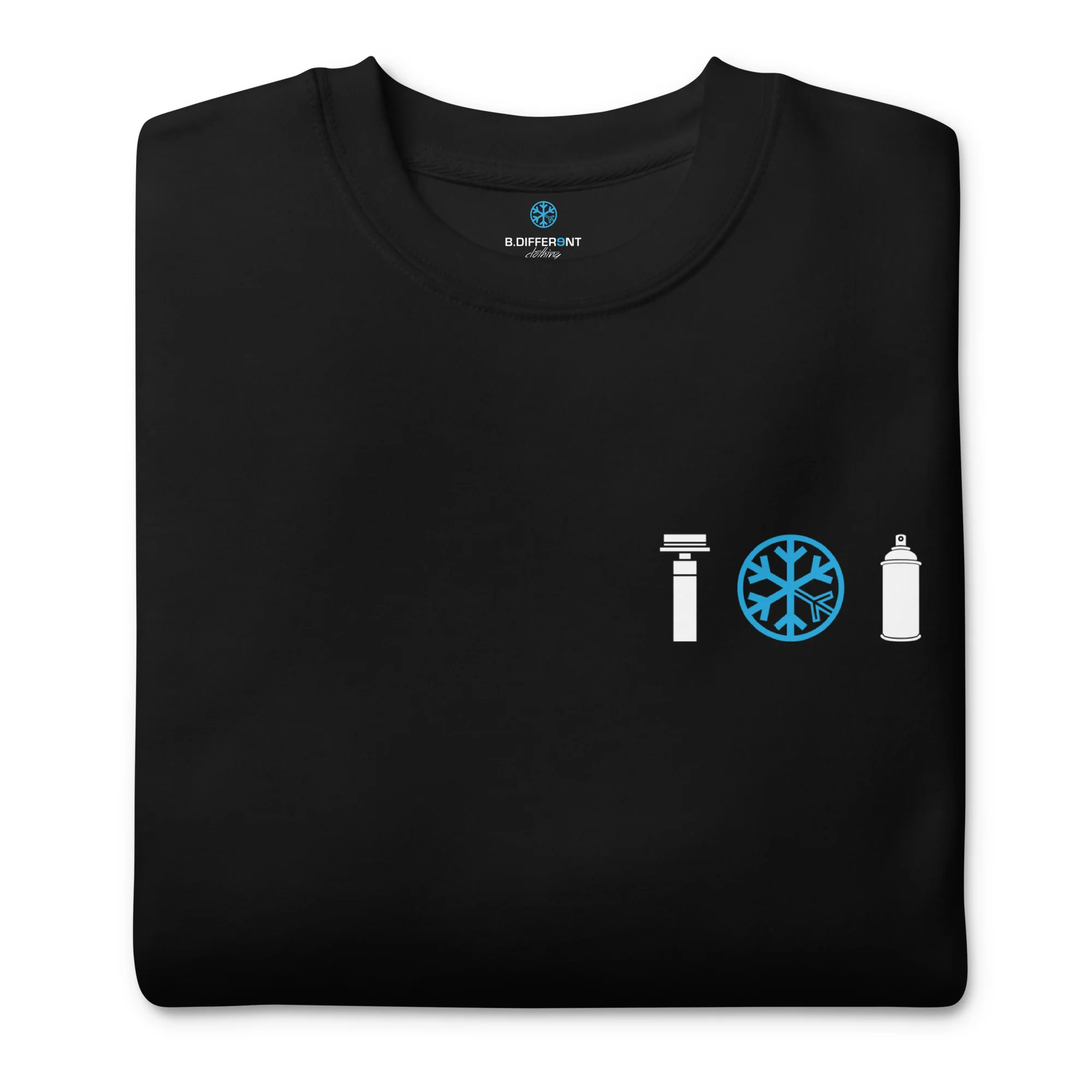No Face No Case Graffiti Throwie Sweatshirt - Image 3