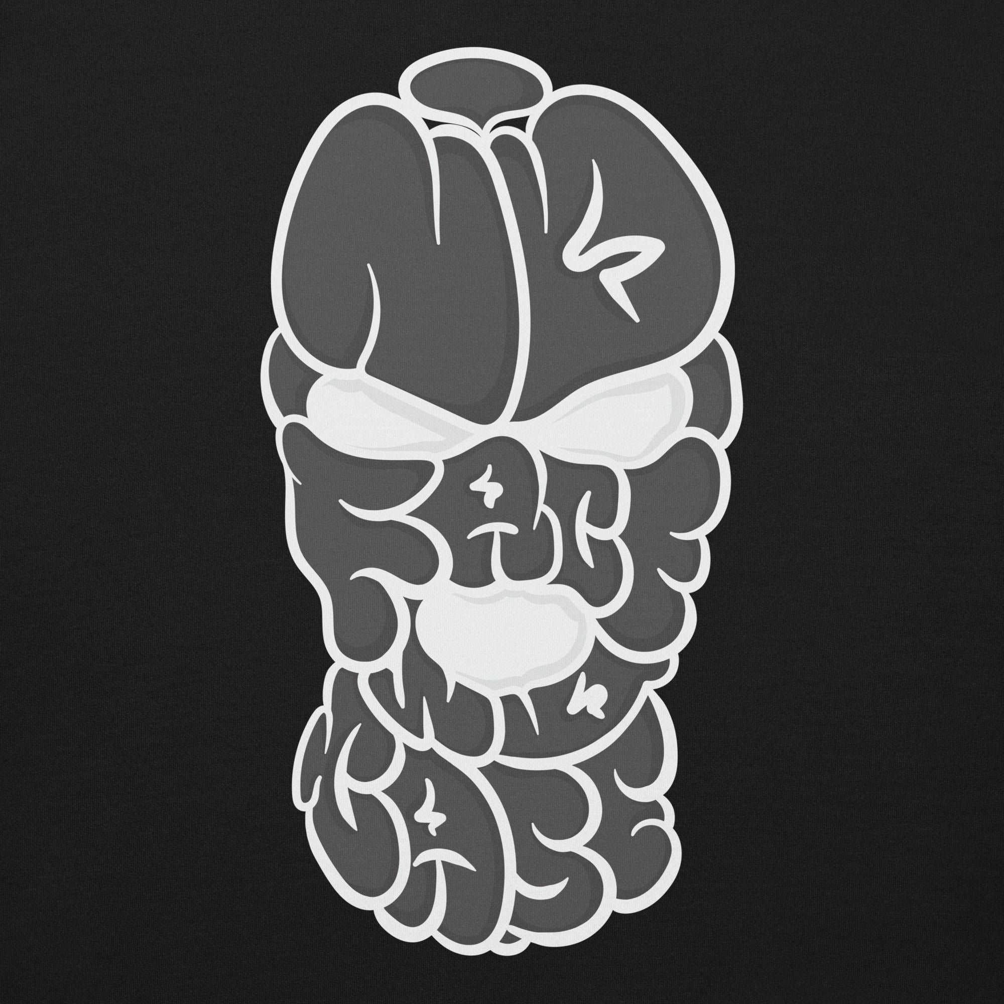 No Face No Case Graffiti Throwie Sweatshirt - Image 4