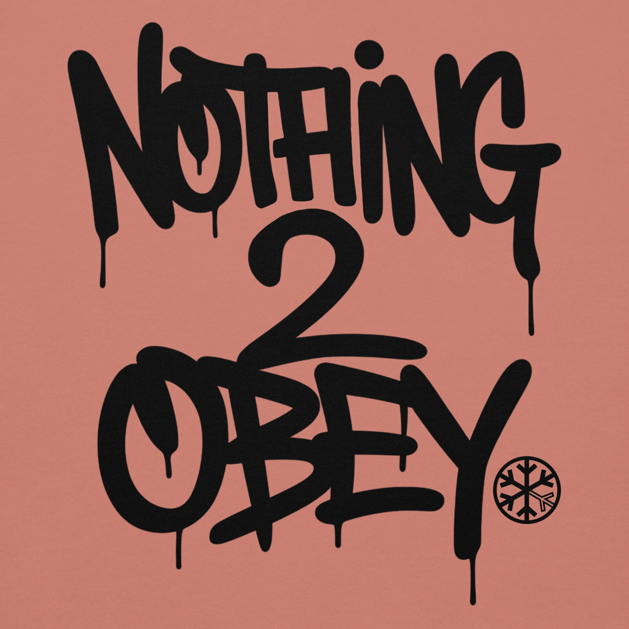 Nothing 2 Obey Graffiti Hoodie - Image 14