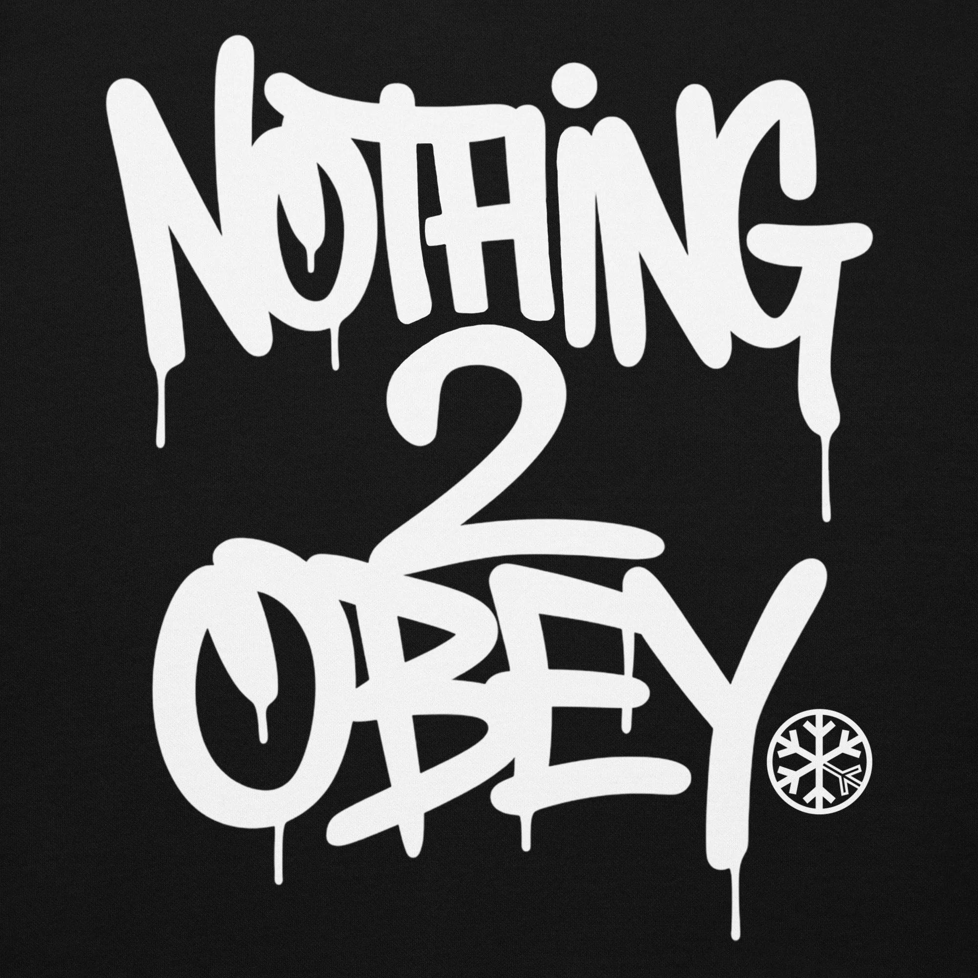 Nothing 2 Obey Graffiti Hoodie - Image 32