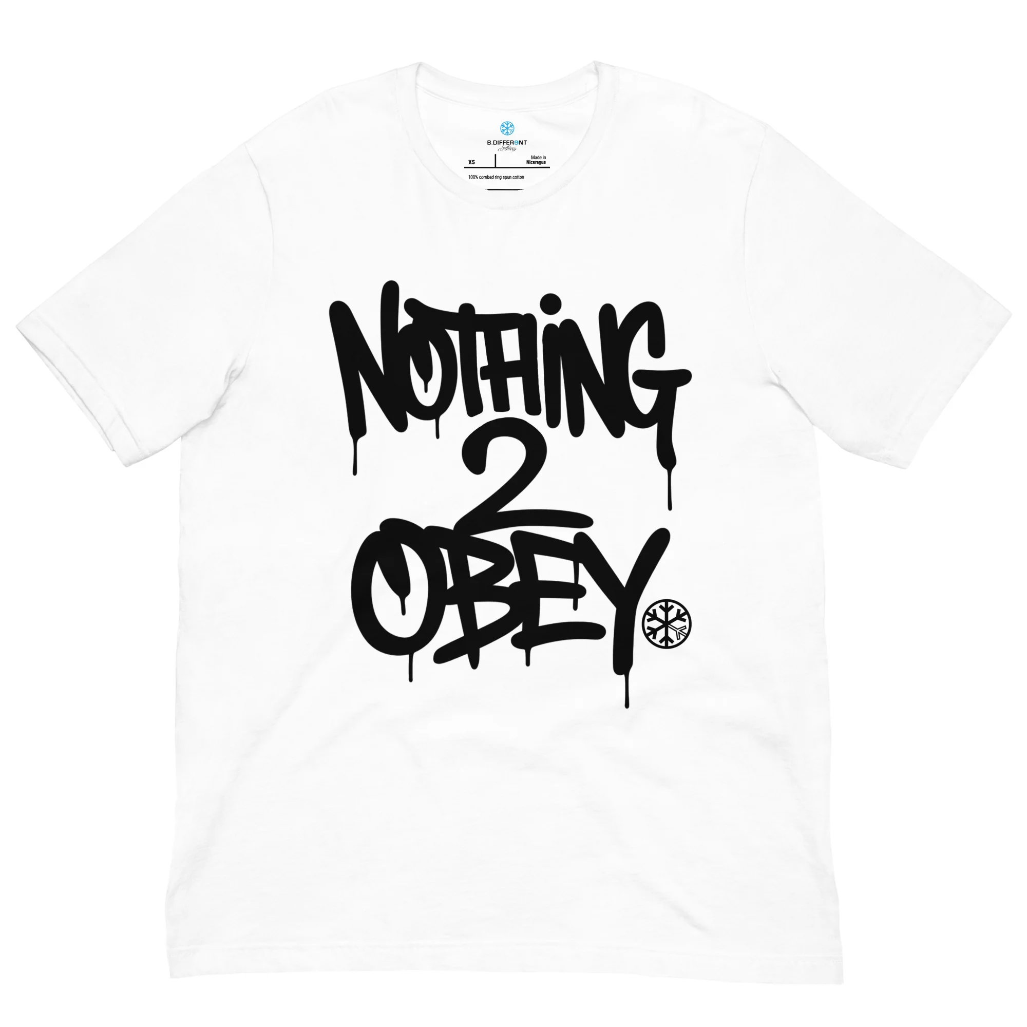 Nothing 2 Obey Graffiti Tee - Image 31