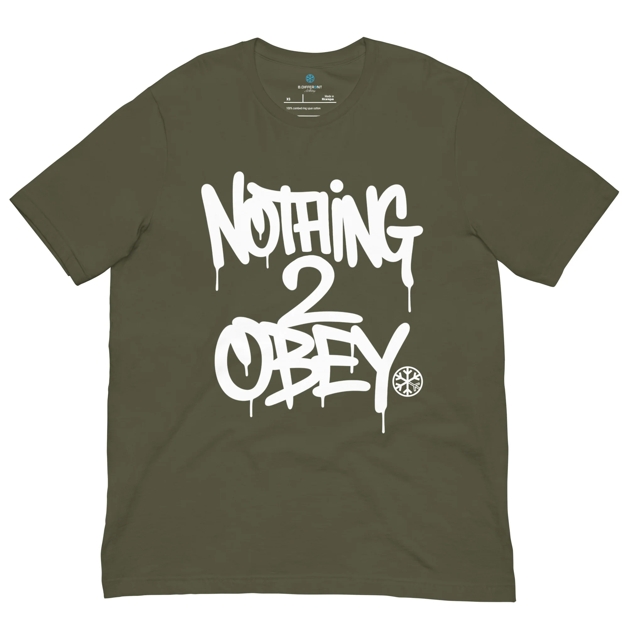 Nothing 2 Obey Graffiti Tee - Image 43