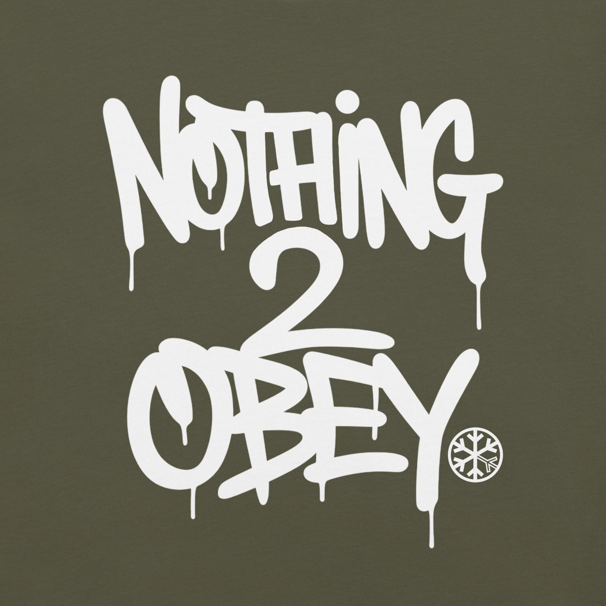 Nothing 2 Obey Graffiti Tee - Image 44