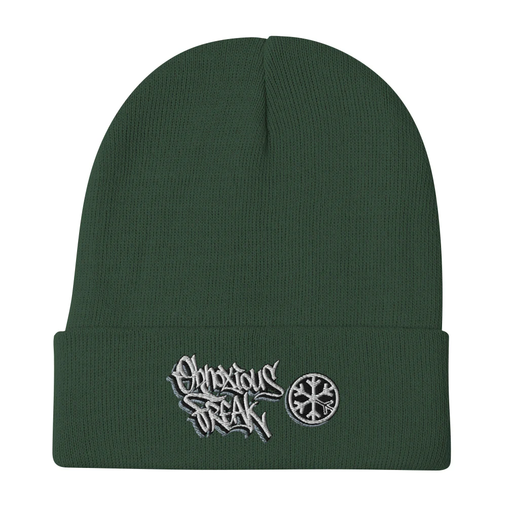 Obnoxious Freak Graffiti Beanie Tag Hat - Image 4