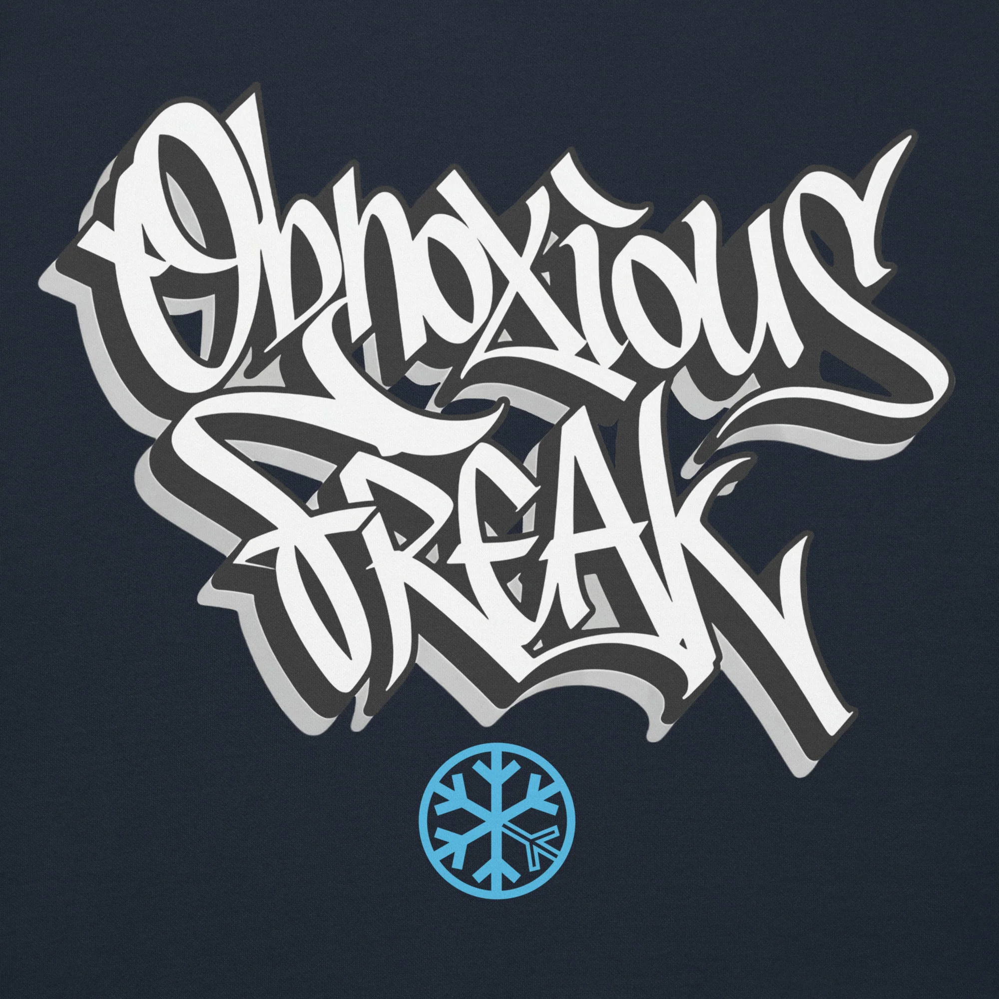 Obnoxious Freak Graffiti Tag Hoodie - Image 14