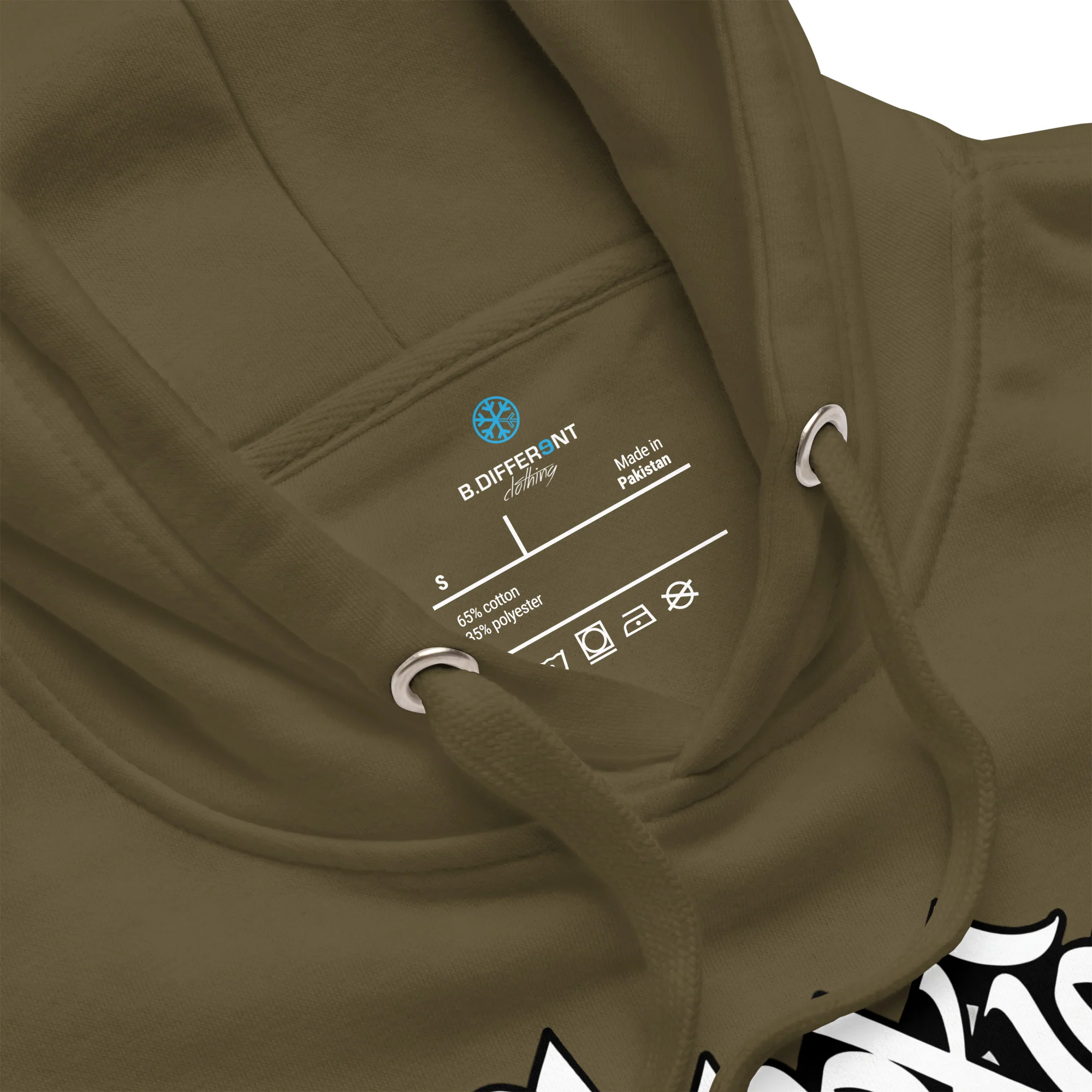 Obnoxious Freak Graffiti Tag Hoodie - Image 4