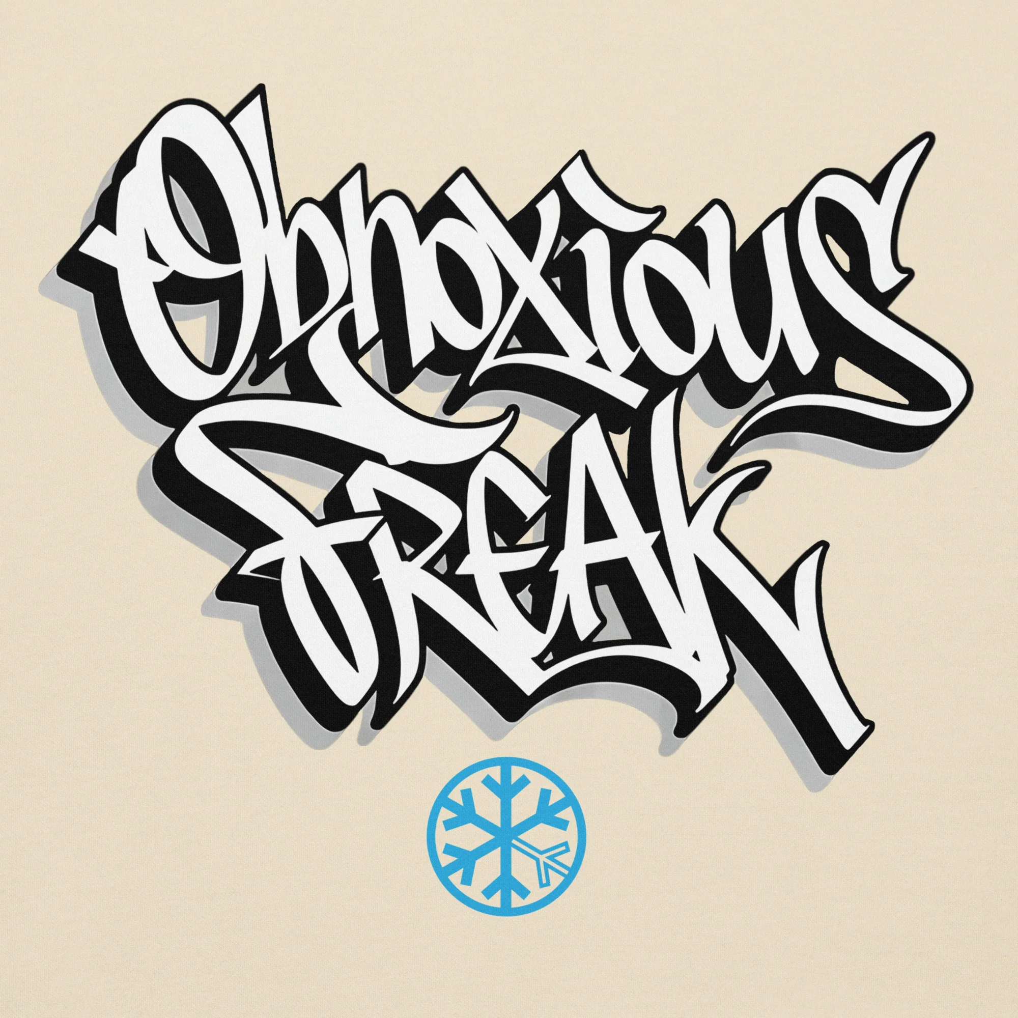 Obnoxious Freak Graffiti Tag Hoodie - Image 44