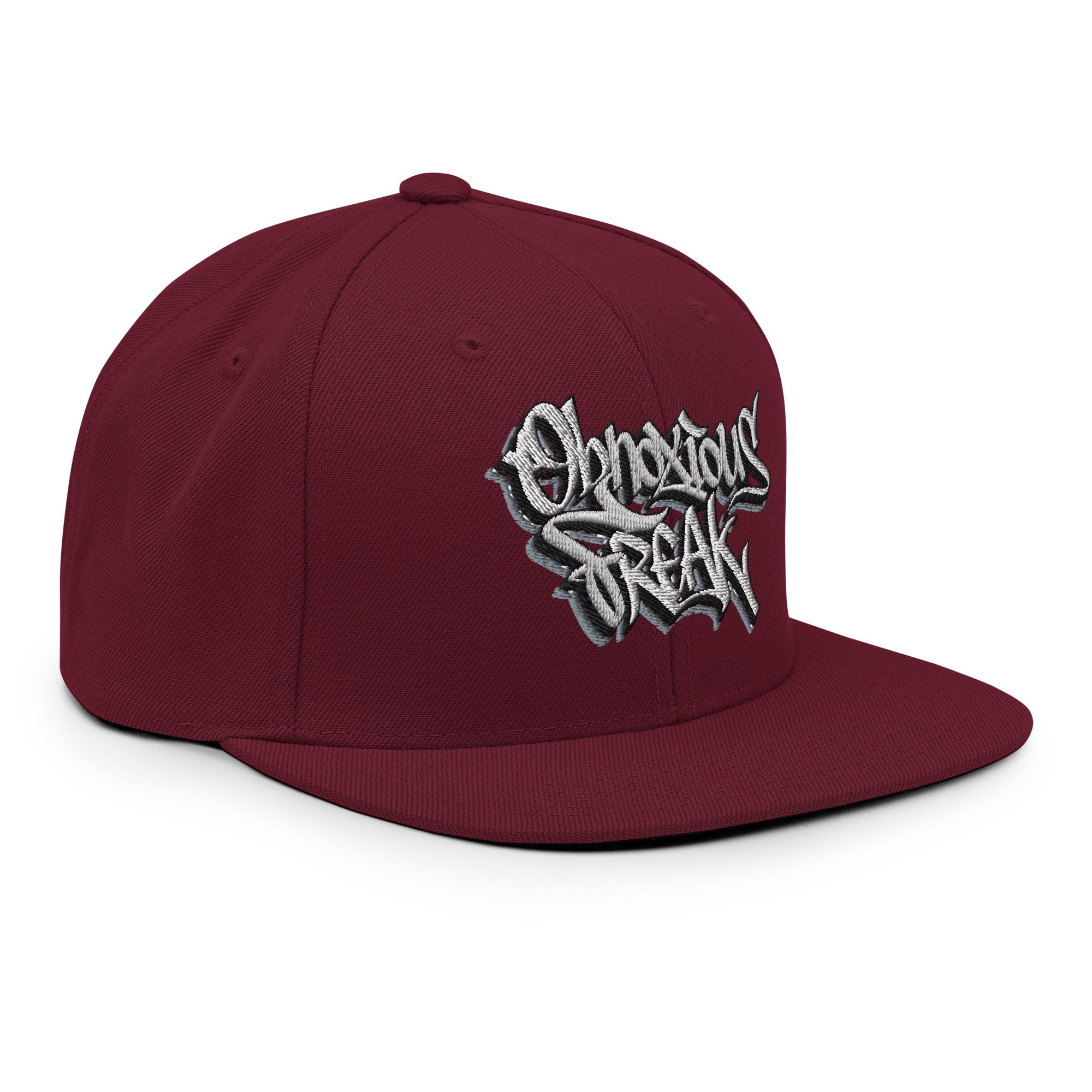 Obnoxious Freak Graffiti Tag Snapback Hat - Image 20