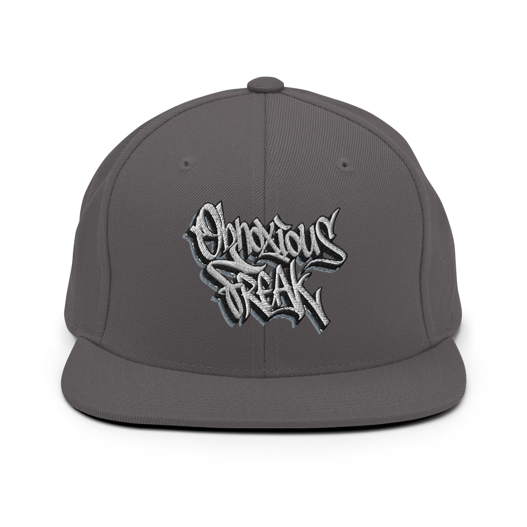 Obnoxious Freak Graffiti Tag Snapback Hat - Image 36