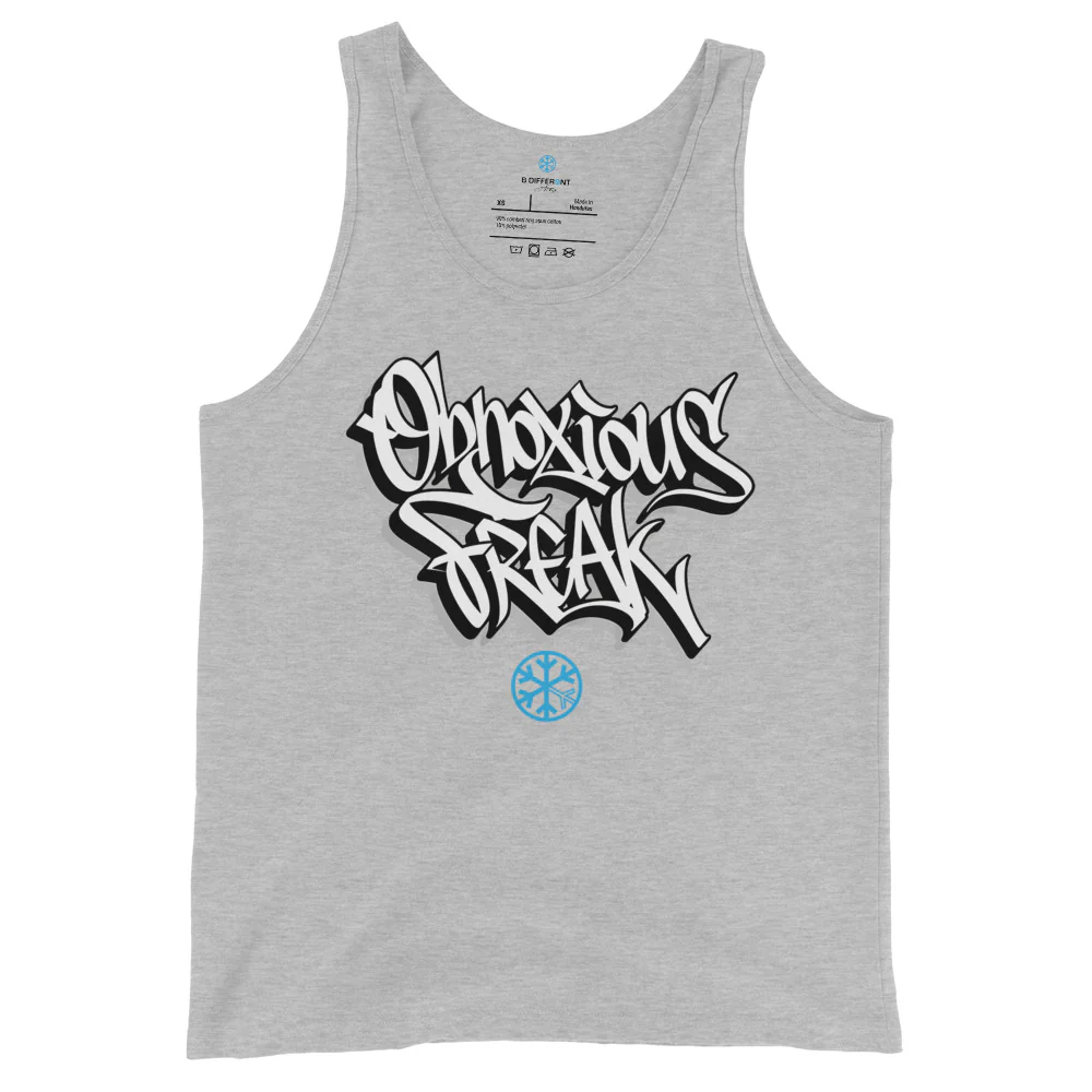 Obnoxious Freak Graffiti Tag Tank Top - Image 9