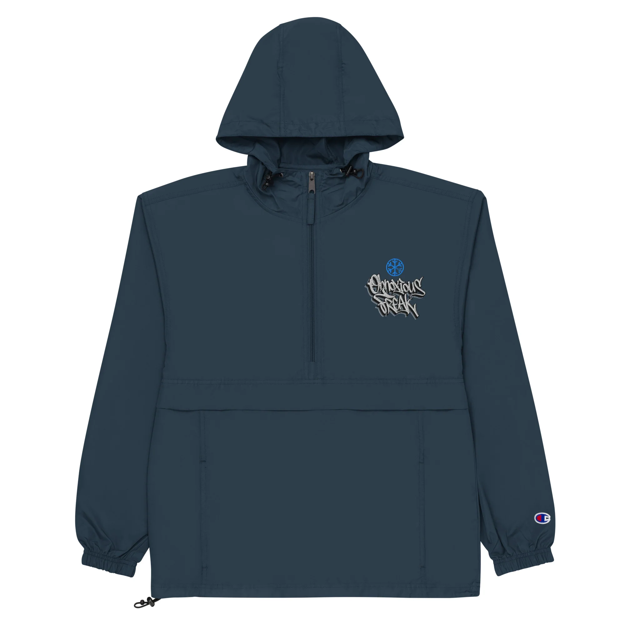 Obnoxious Freak Graffiti Tag Windbreaker Jacket - Image 14