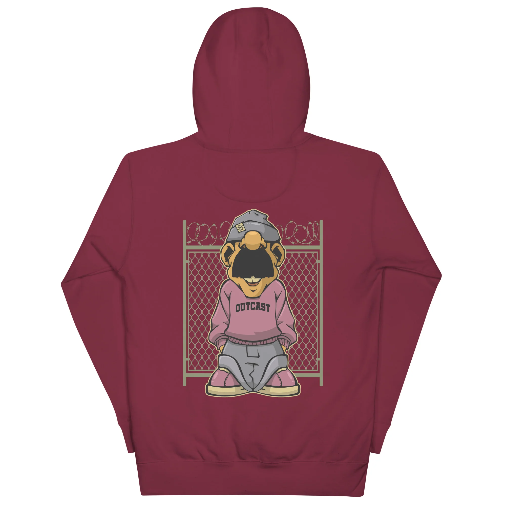 Outcast Graffiti Character Hoodie
