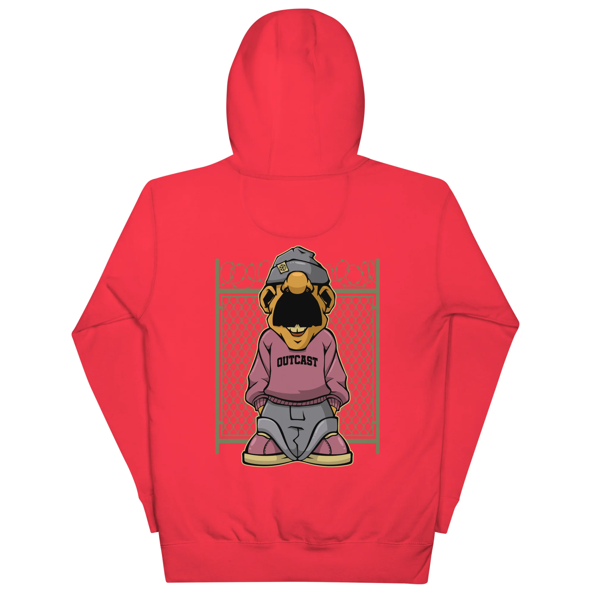 Outcast Graffiti Character Hoodie - Image 29