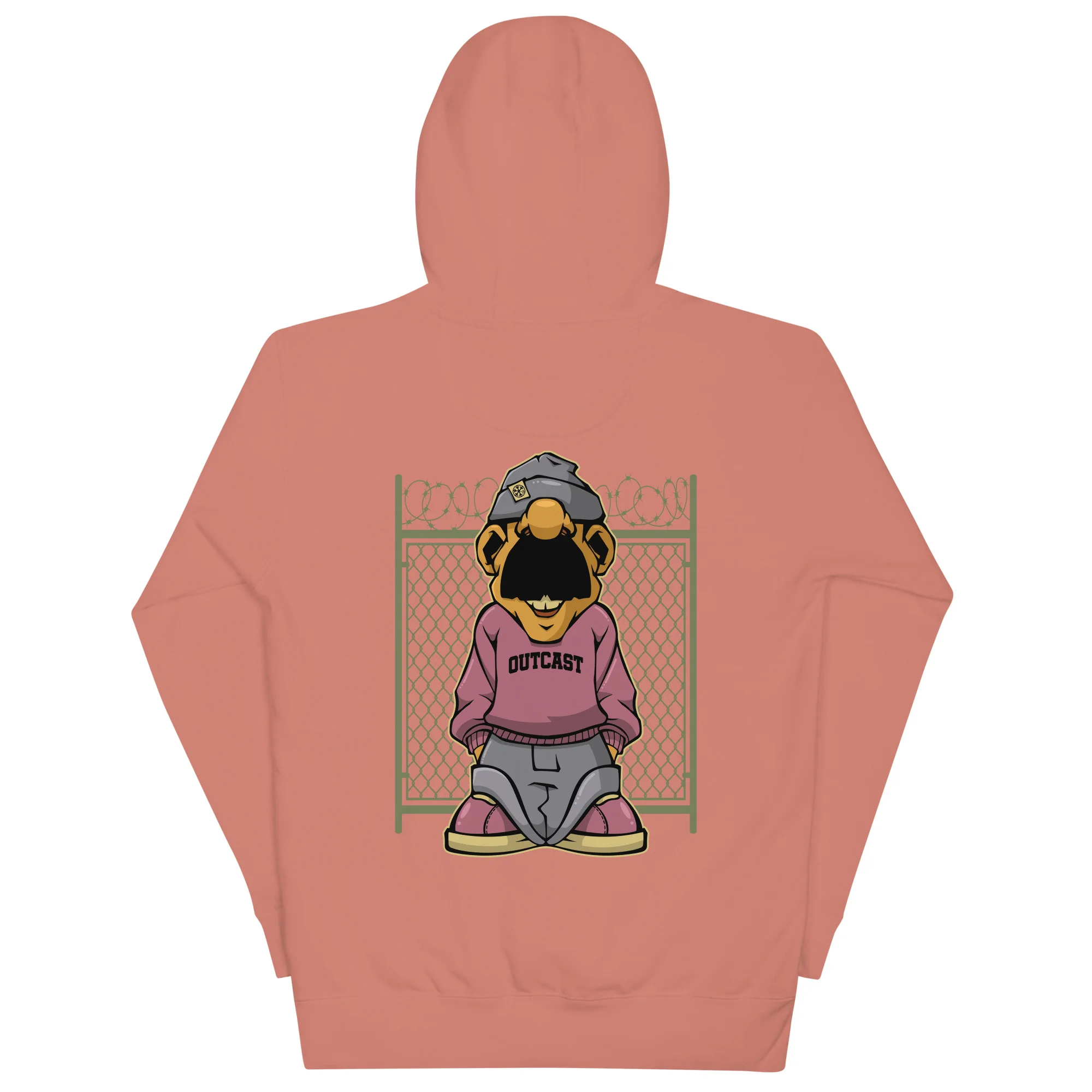 Outcast Graffiti Character Hoodie - Image 36