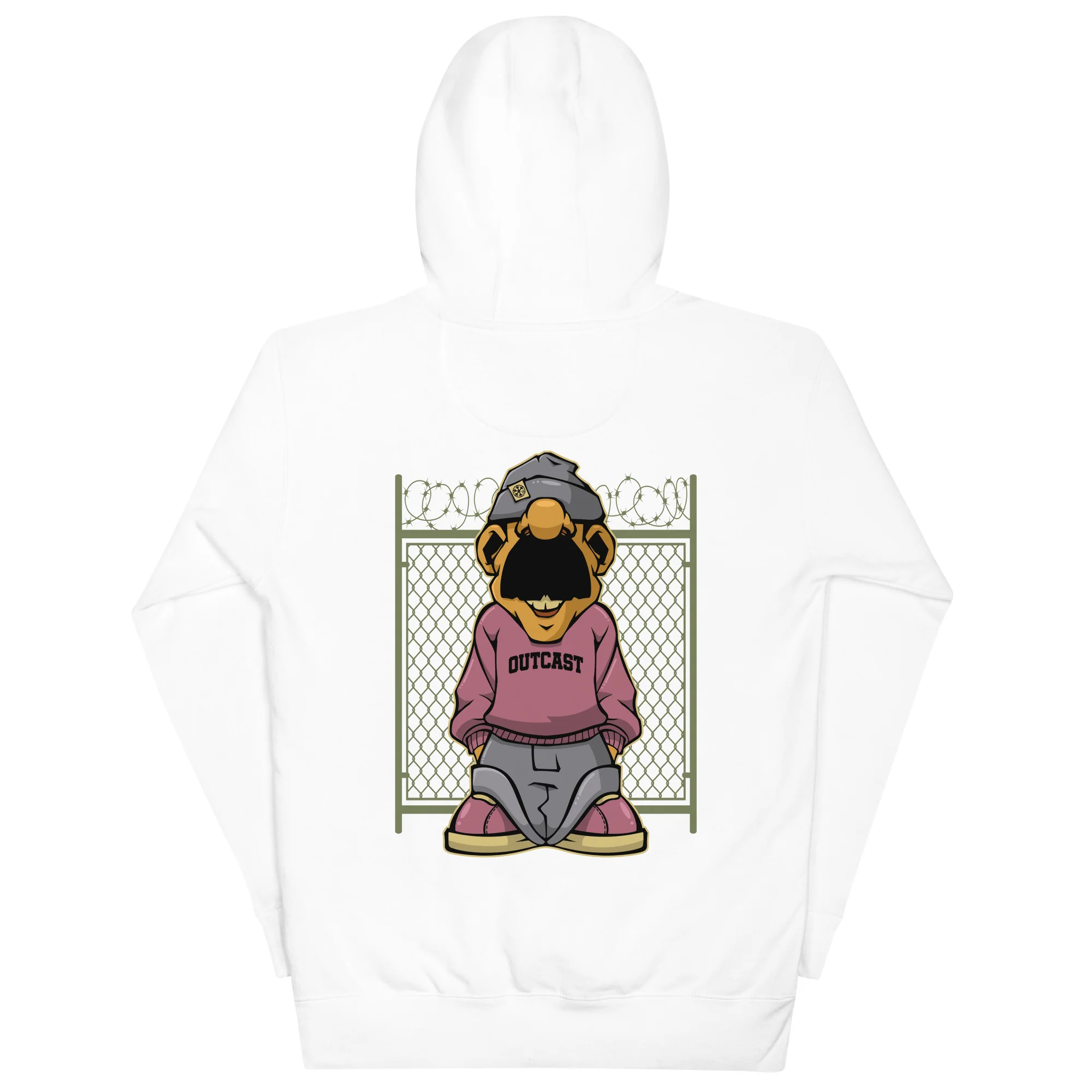 Outcast Graffiti Character Hoodie - Image 50