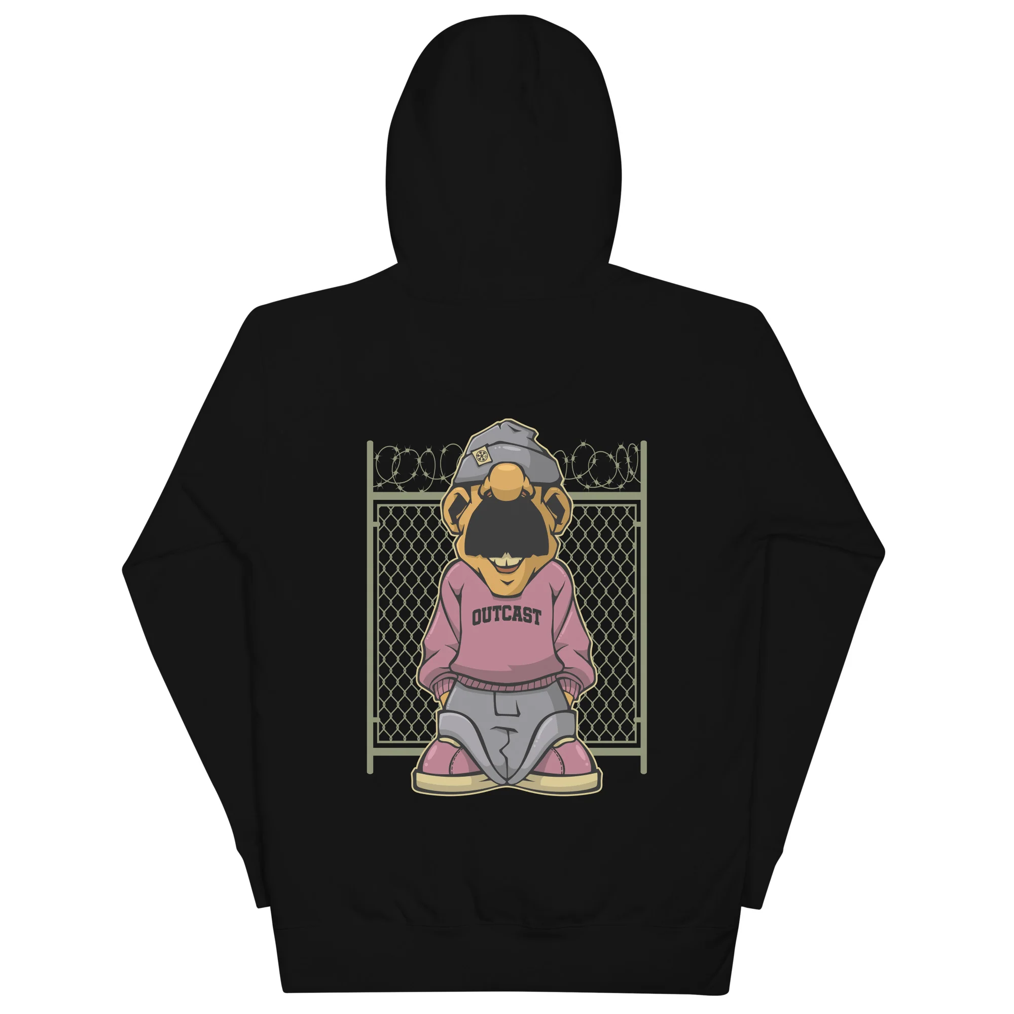 Outcast Graffiti Character Hoodie - Image 8