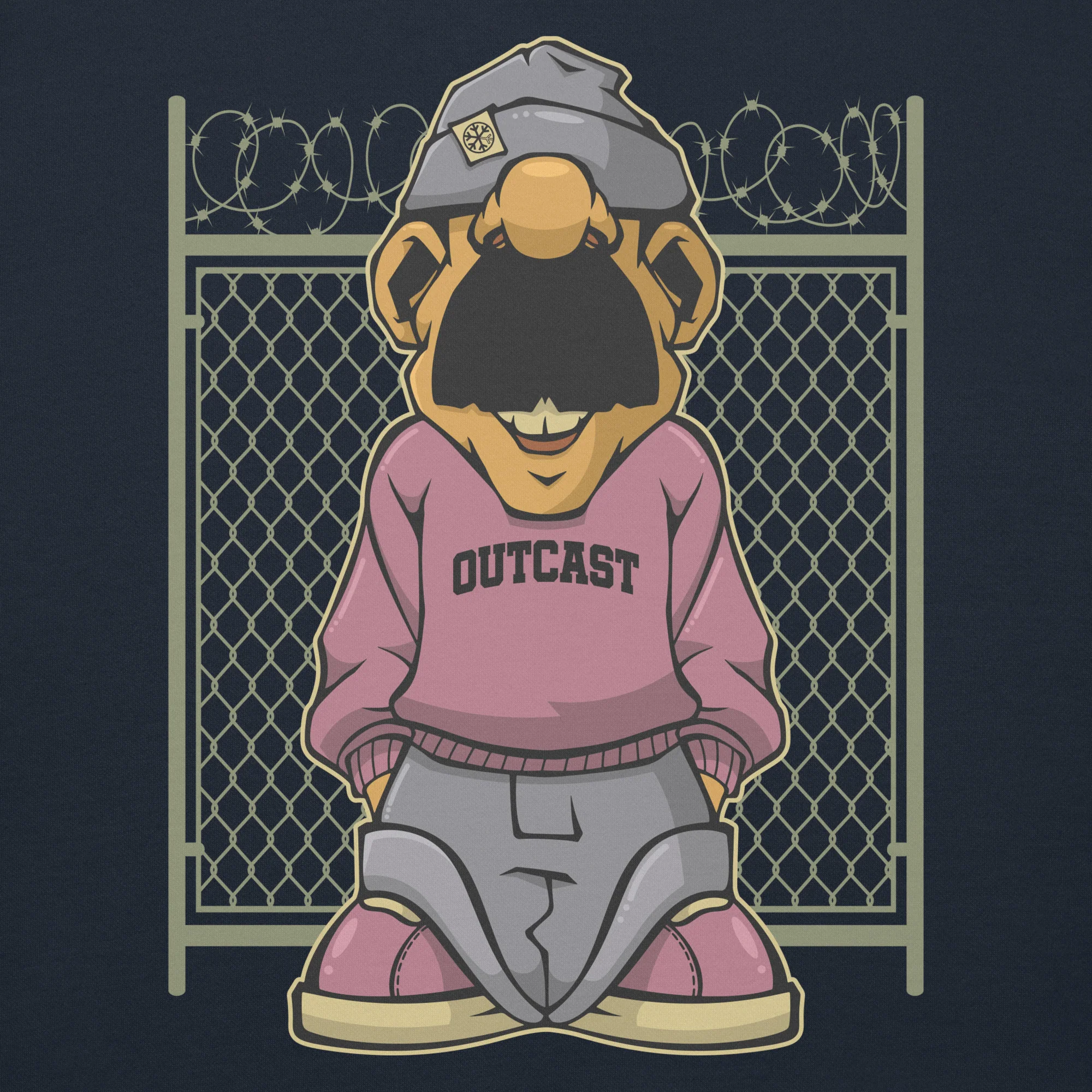Outcast Graffiti Character Sweatshirt - Image 16