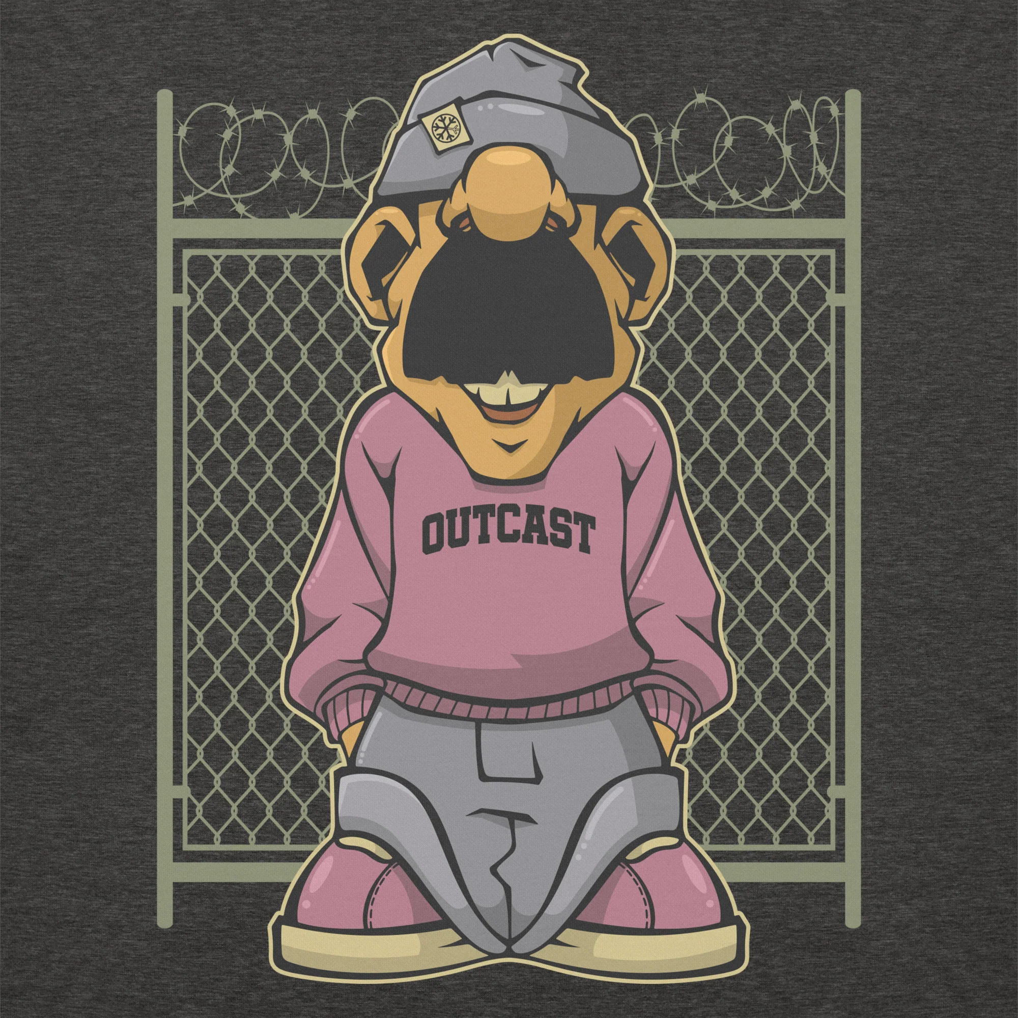 Outcast Graffiti Character Sweatshirt - Image 23