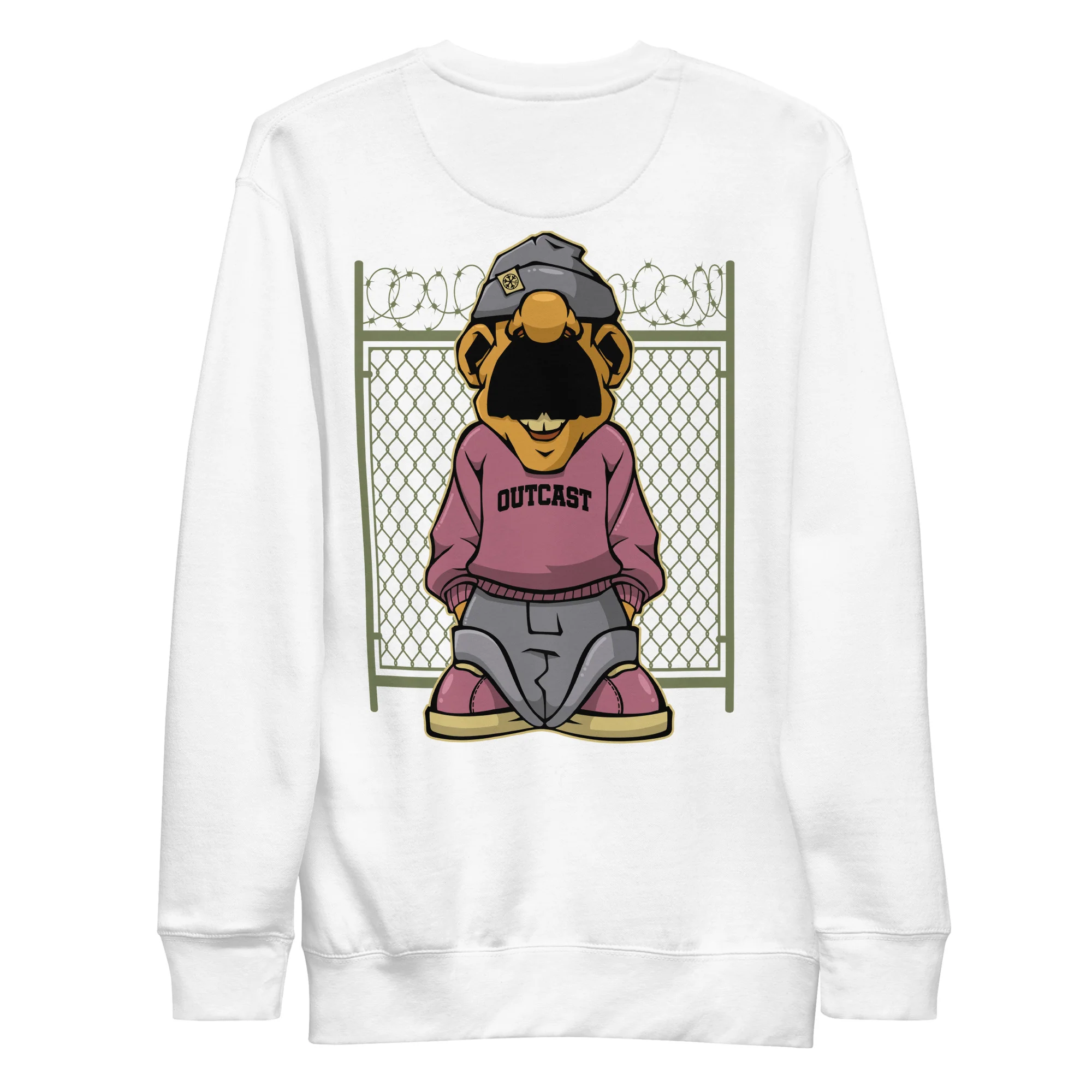 Outcast Graffiti Character Sweatshirt - Image 50