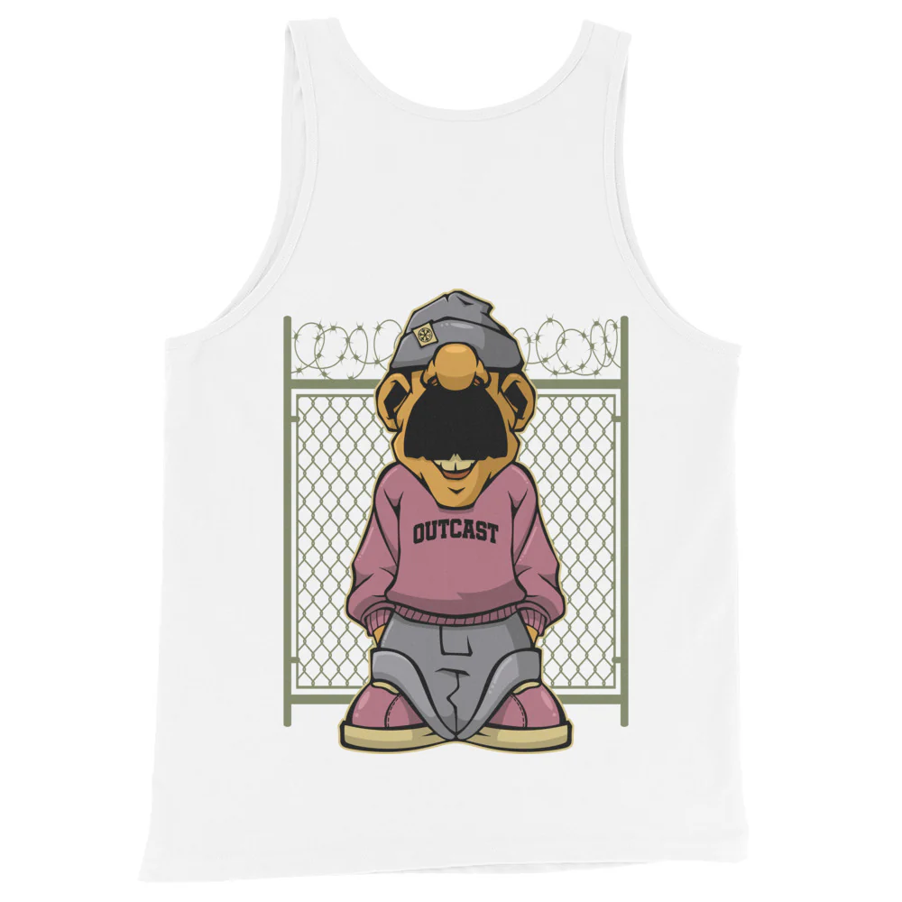 Outcast Graffiti Character Tank Top