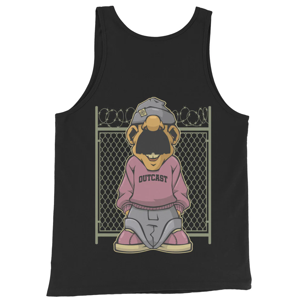 Outcast Graffiti Character Tank Top - Image 3