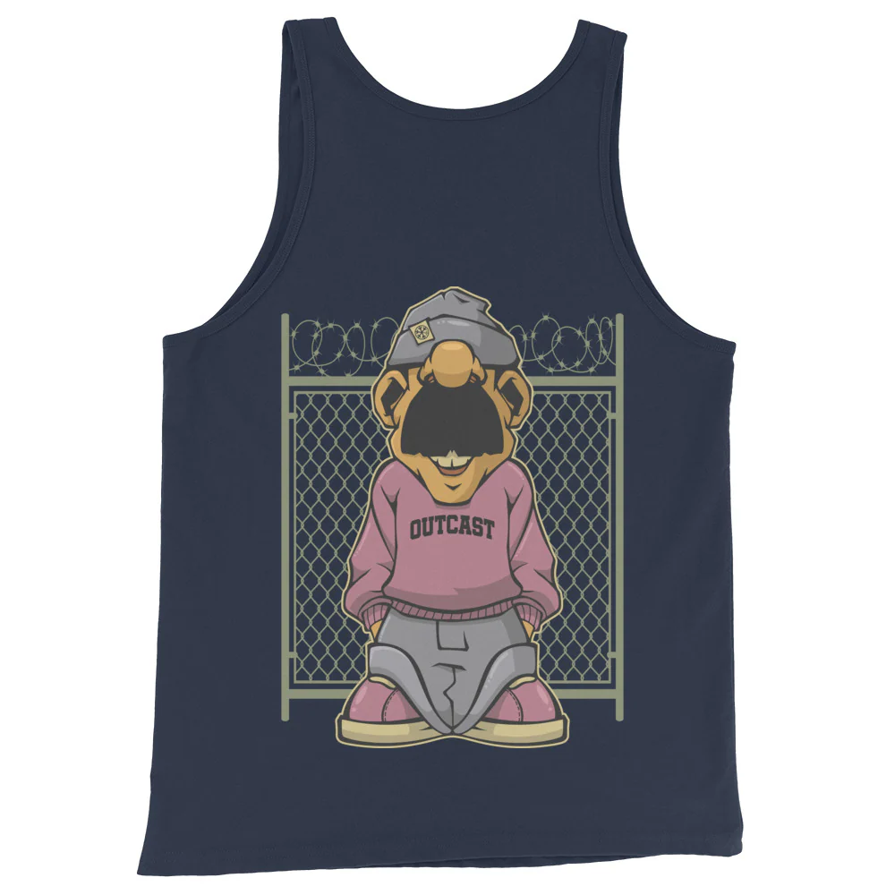 Outcast Graffiti Character Tank Top - Image 5