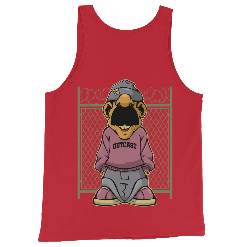 Outcast Graffiti Character Tank Top - Image 7