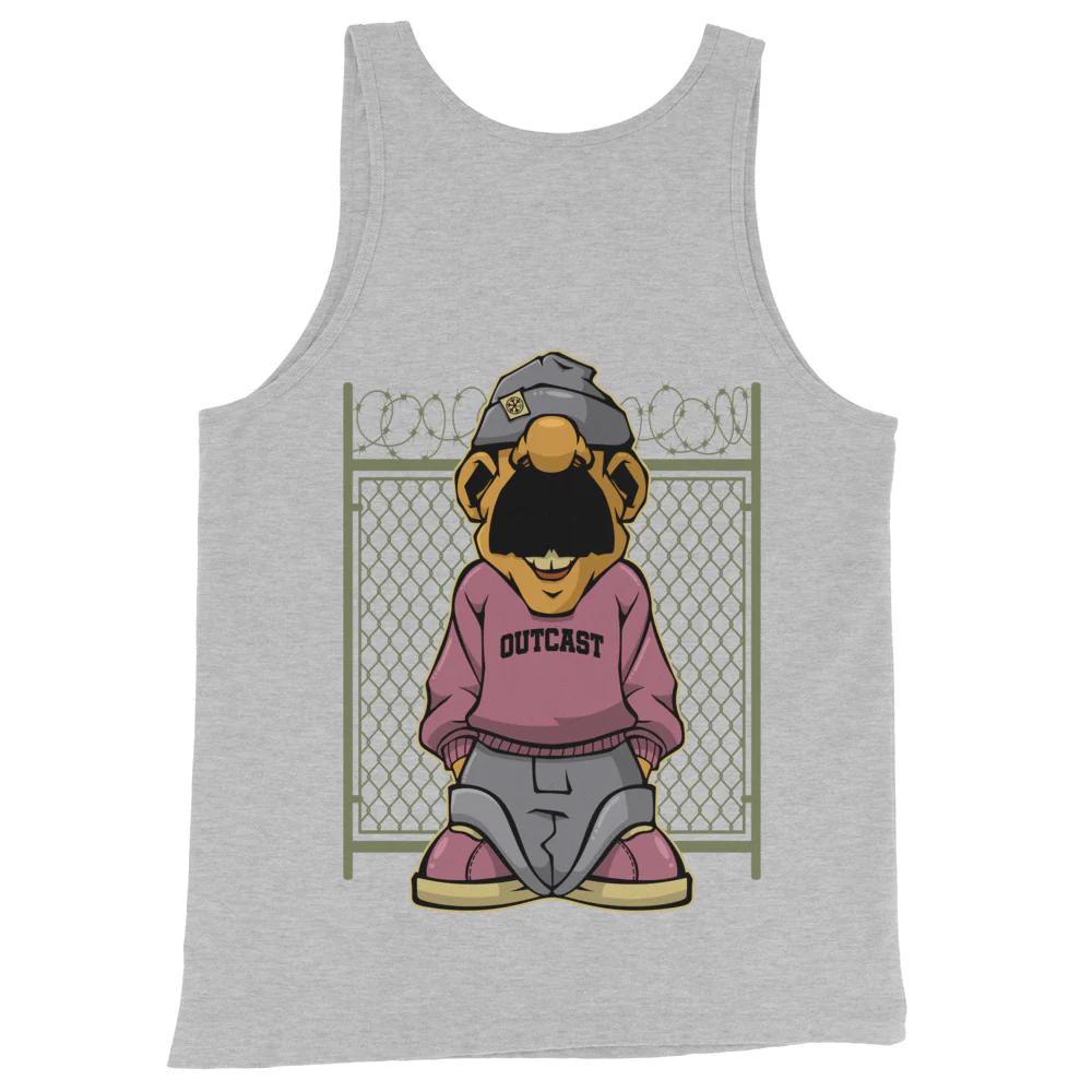 Outcast Graffiti Character Tank Top - Image 9