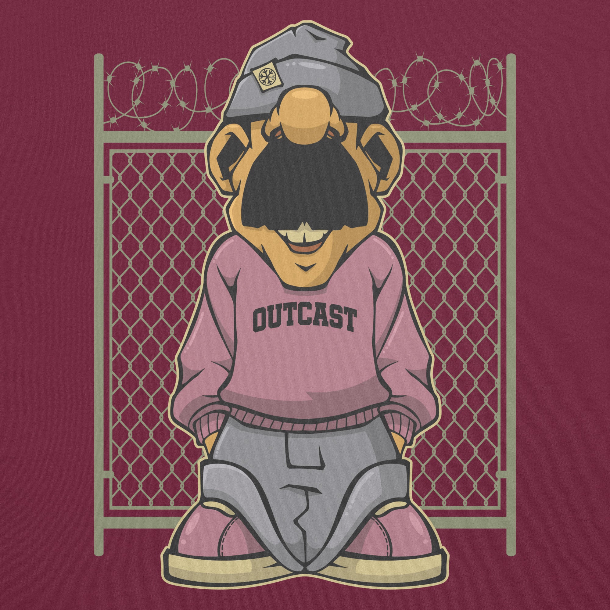 Outcast Graffiti Character Tee - Image 16