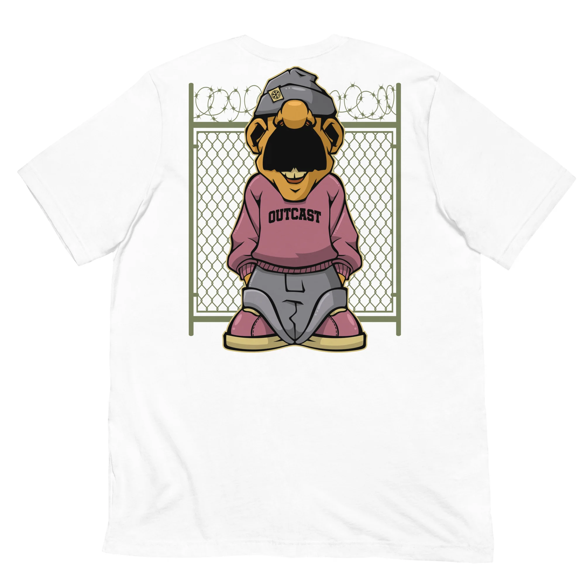 Outcast Graffiti Character Tee - Image 50