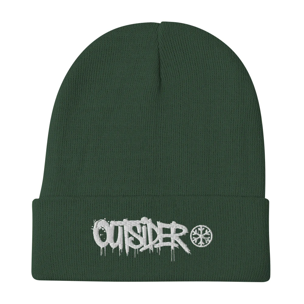 Outsider Graffiti Tag Beanie Hat - Image 12