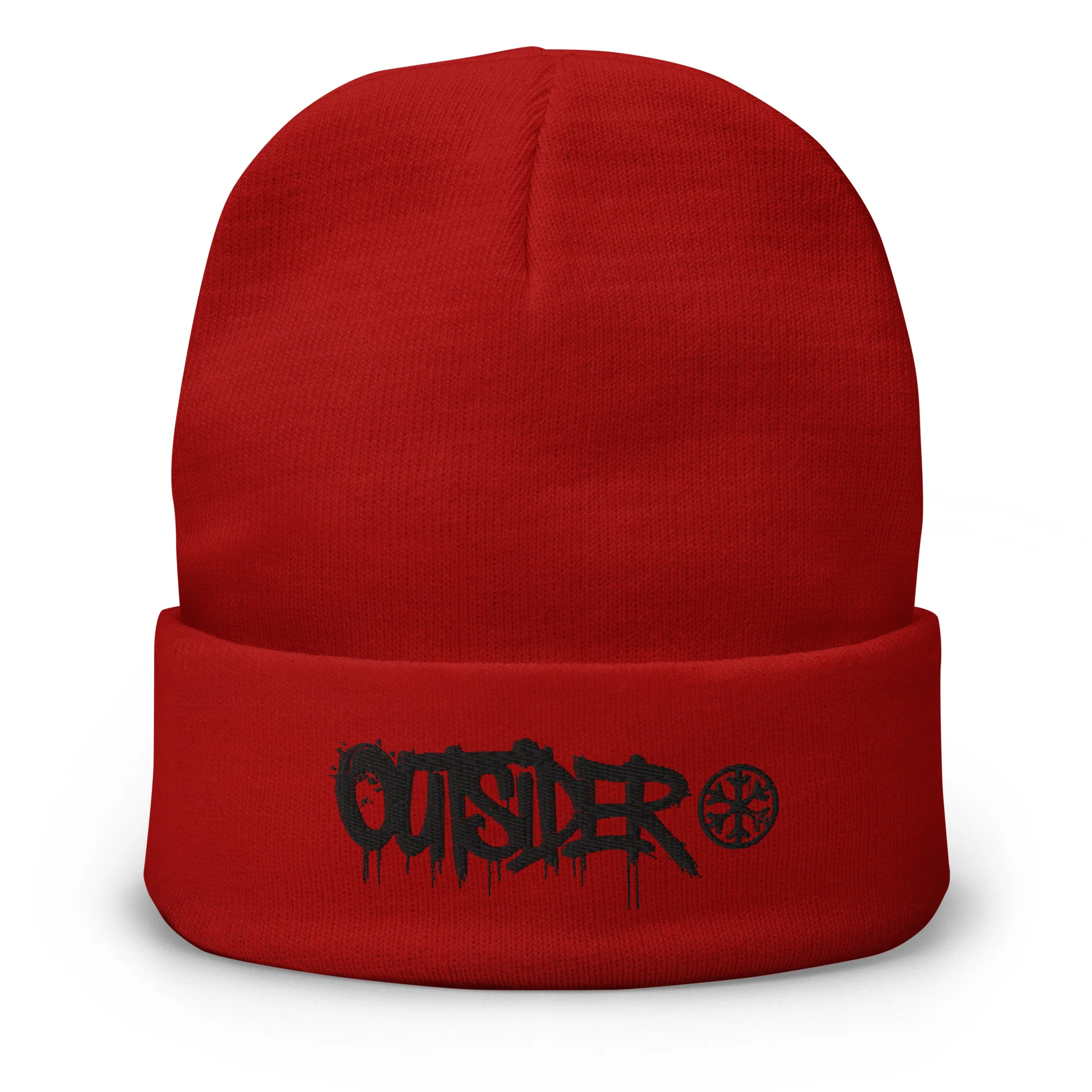 Outsider Graffiti Tag Beanie Hat - Image 3
