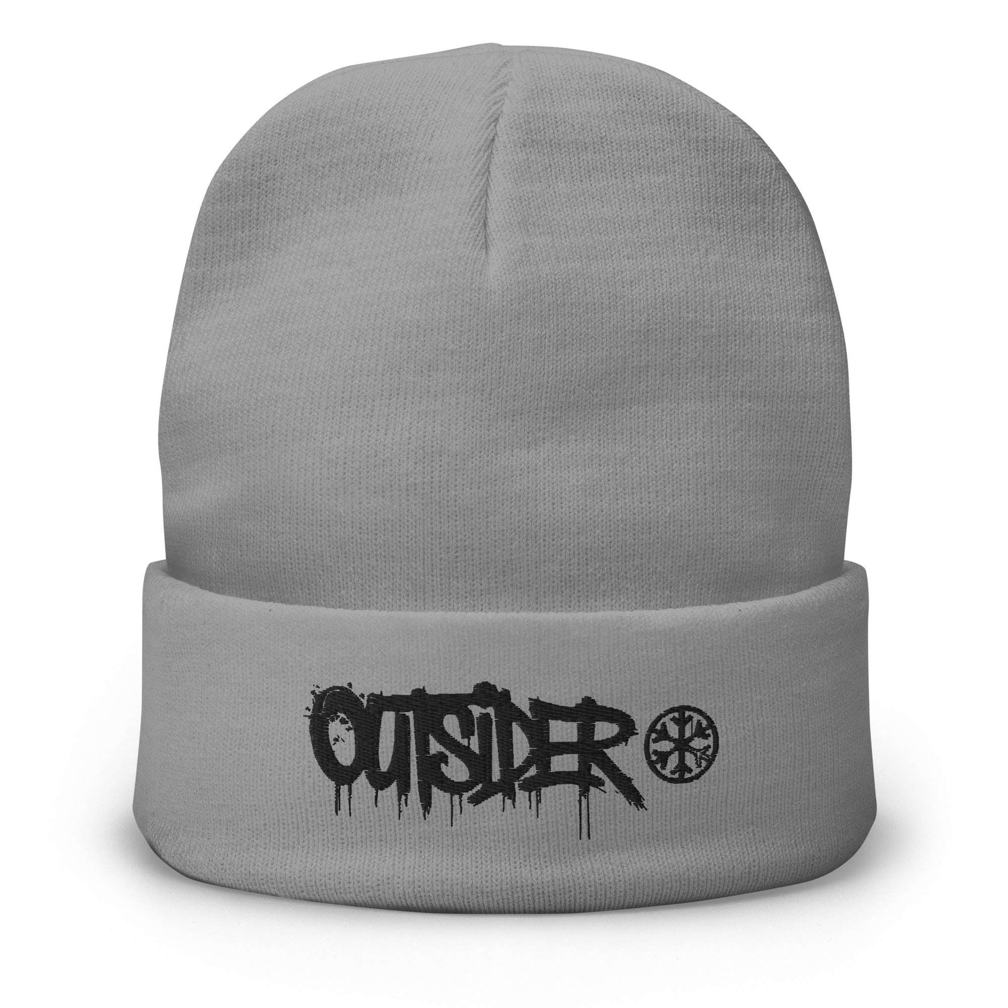 Outsider Graffiti Tag Beanie Hat - Image 5