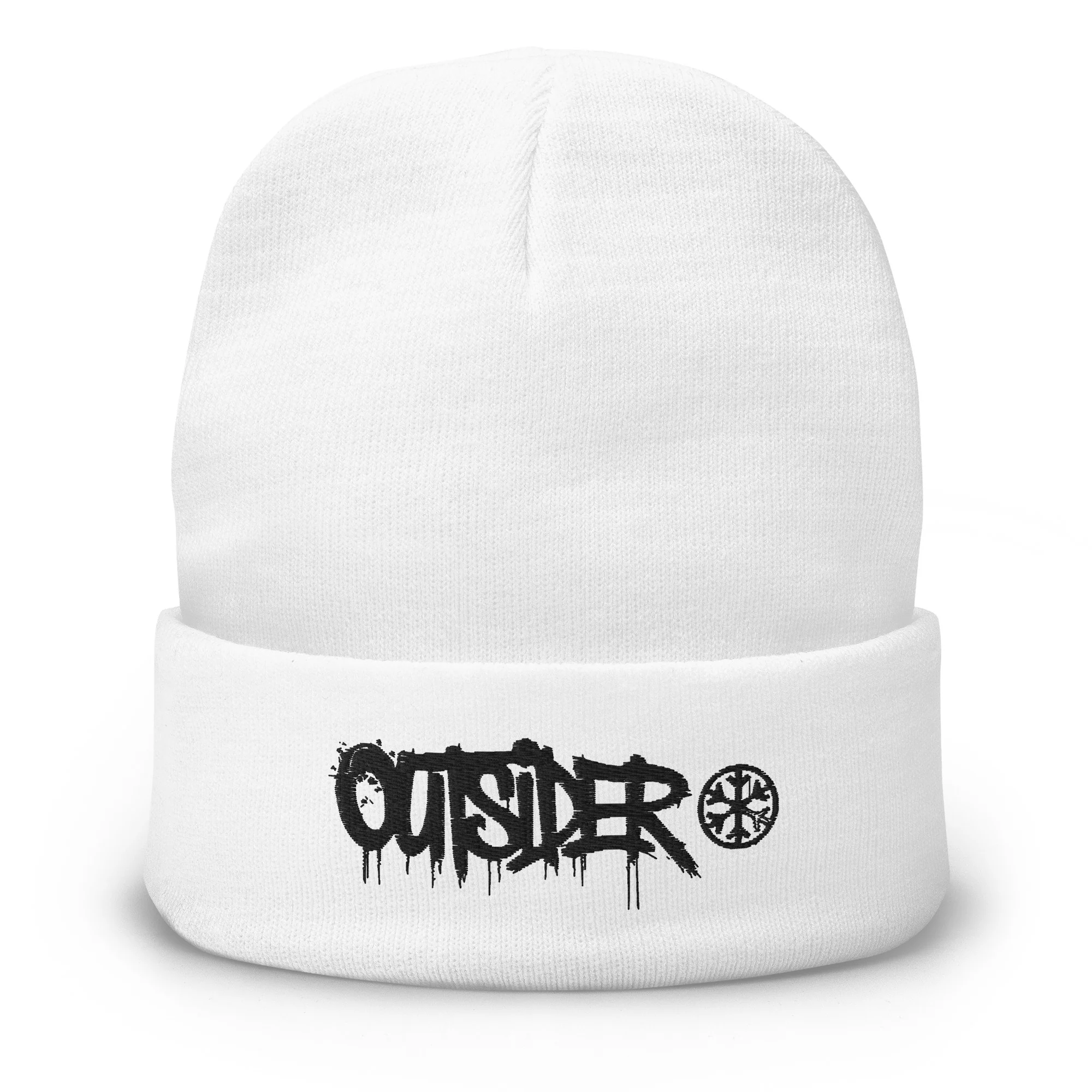 Outsider Graffiti Tag Beanie Hat - Image 7